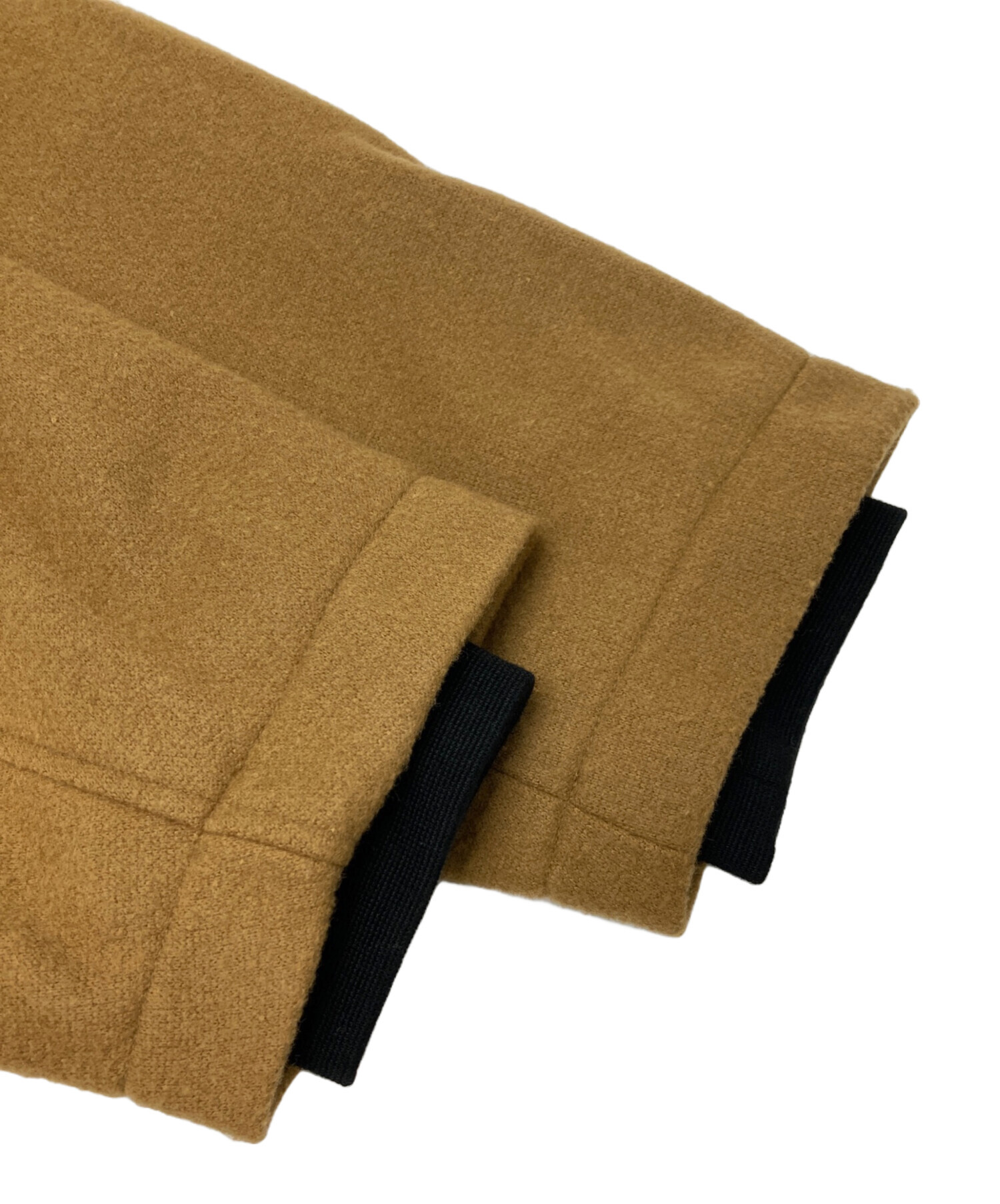 FRED PERRY Chunky Rib Coat ブラウン FRED PERRY（フレッドペリー）の「Chunky Rib Coat（ダウンジャケット