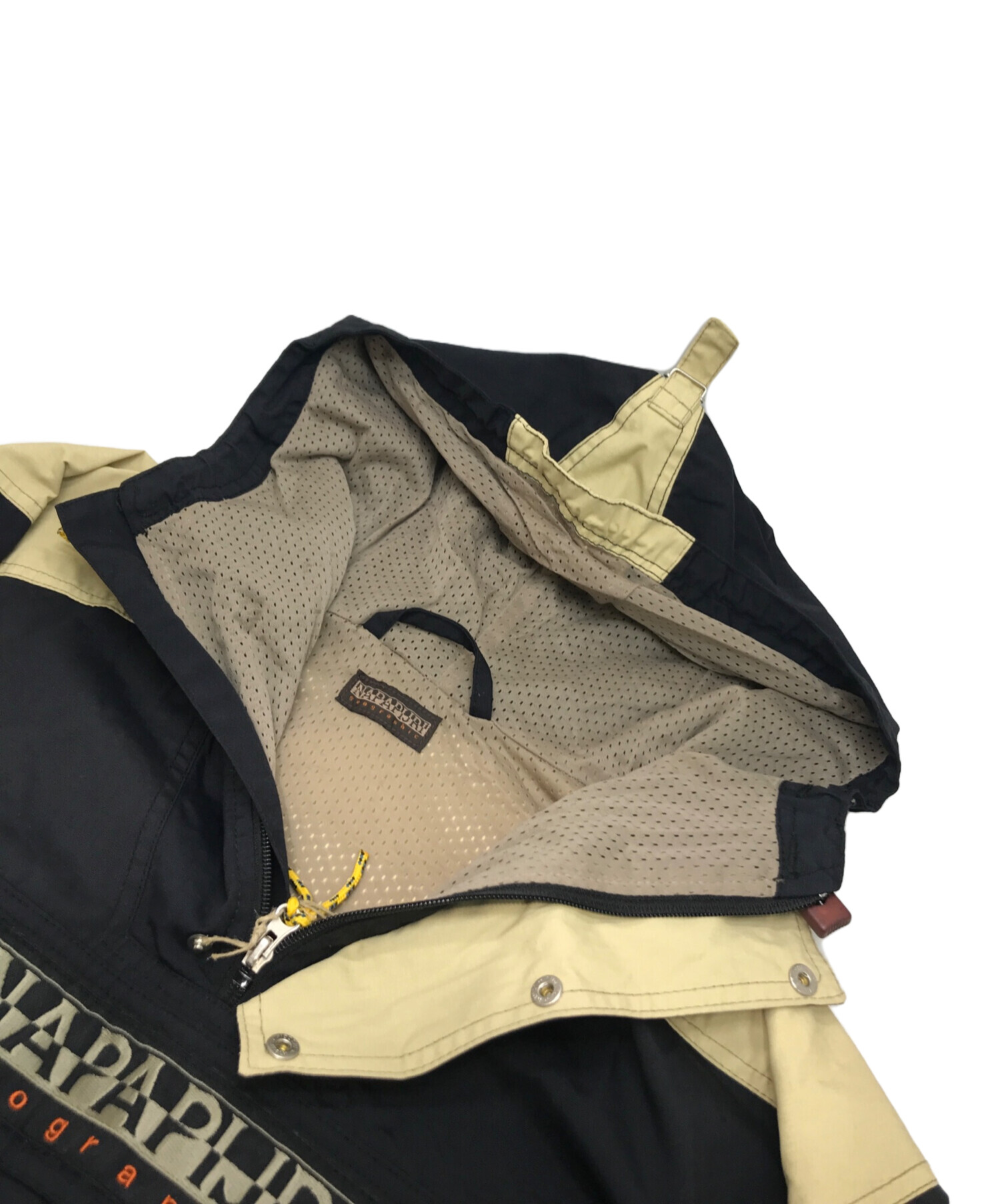 中古・古着通販】NAPAPIJRI (ナパピリ) アノラックパーカー ブラック