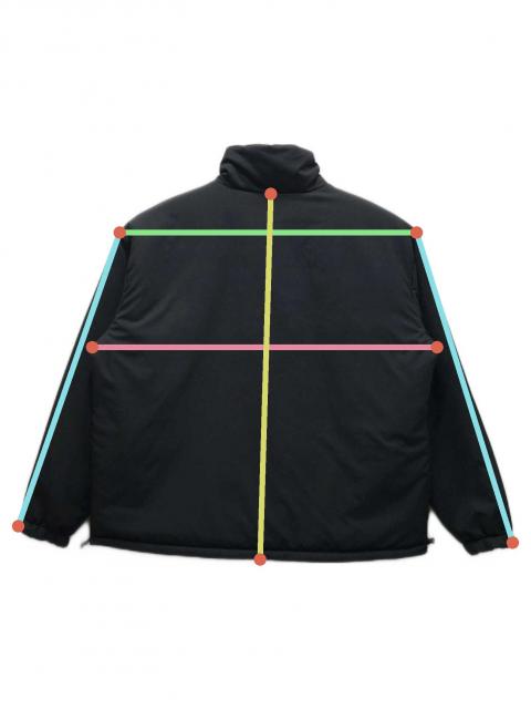 中古・古着通販】MNMM (ミニマム) Padded Reversible Jacket ブラック