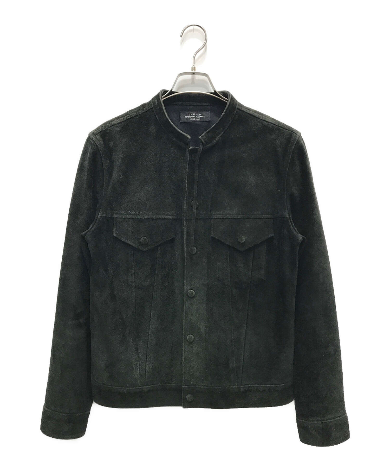 アンユーズド　レザー　スエードジャケット　サイズ2 アンユーズド レザー スエードジャケット サイズ2