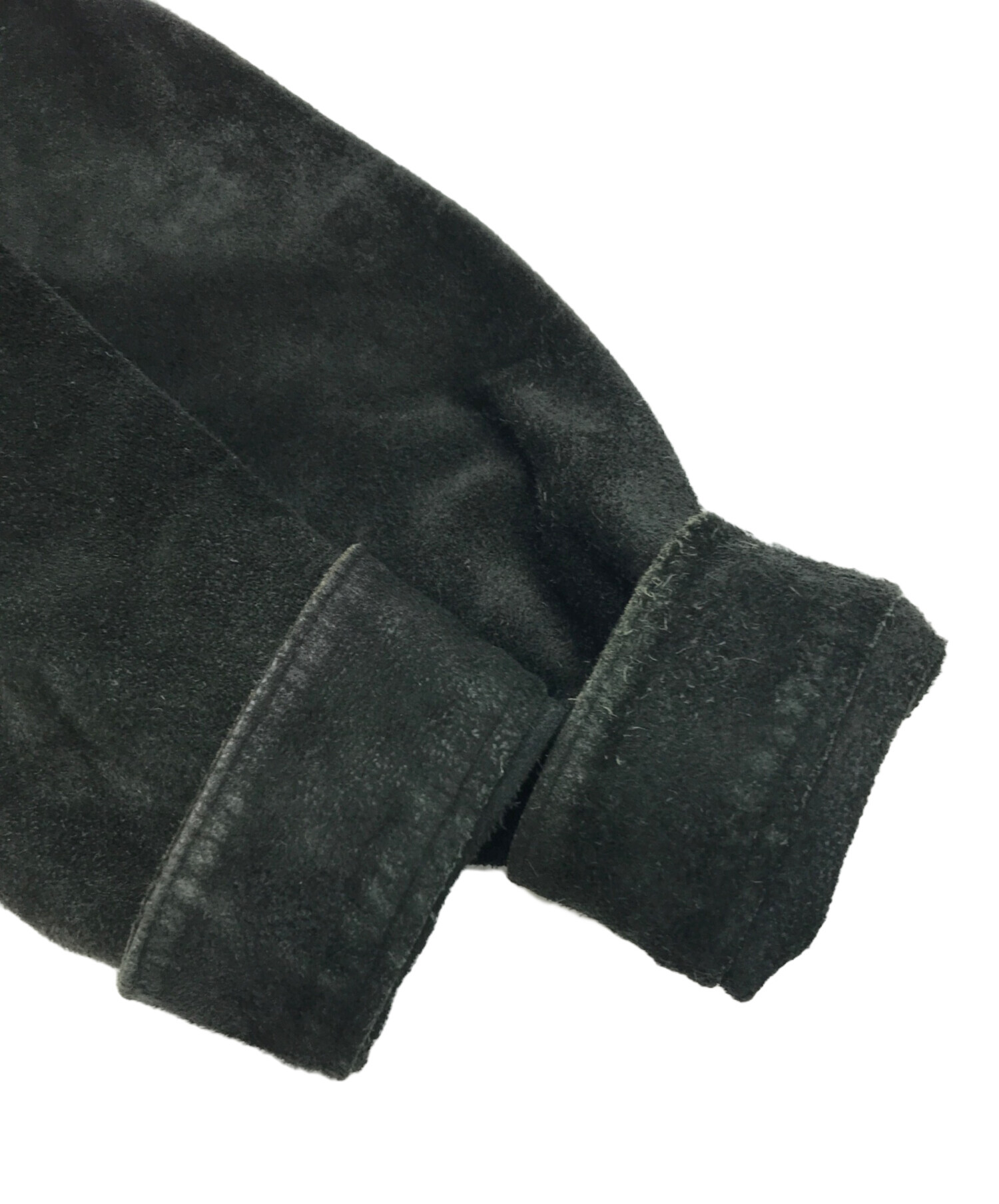 アンユーズド　レザー　スエードジャケット　サイズ2 アンユーズド レザー スエードジャケット サイズ2