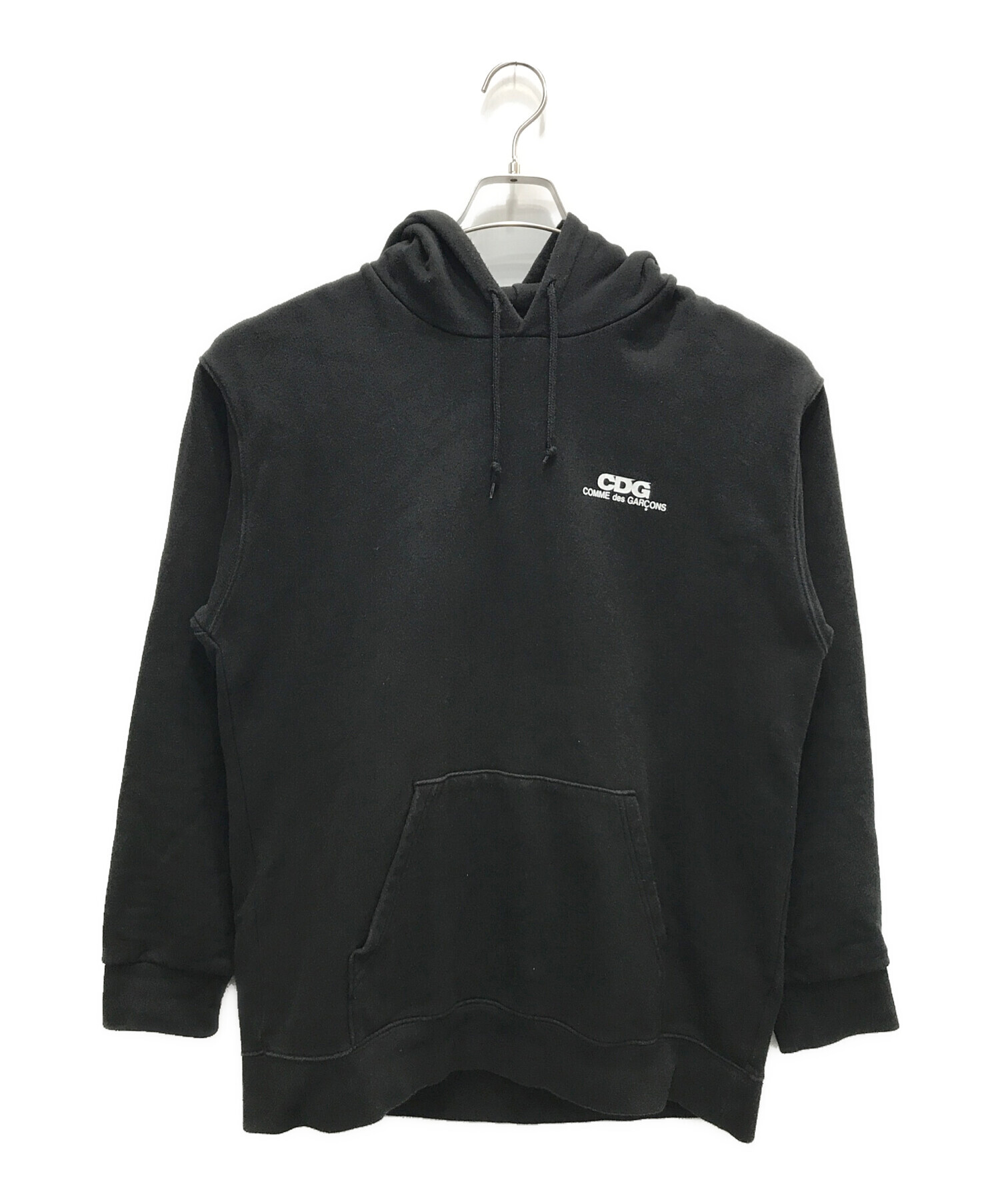 CDG シーディージー パーカー メンズ 【古着】【中古】 中古・古着通販】CDG (シーディージー) パーカー ブラック サイズ:XXL