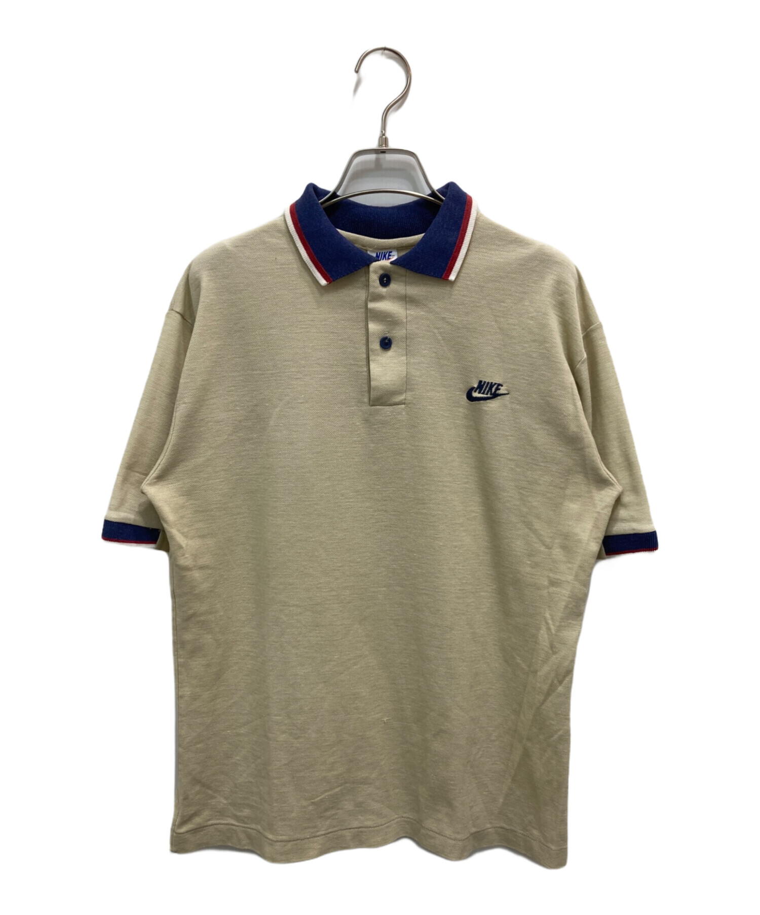 中古・古着通販】NIKE (ナイキ) ポロシャツ ブラウン サイズ:M 