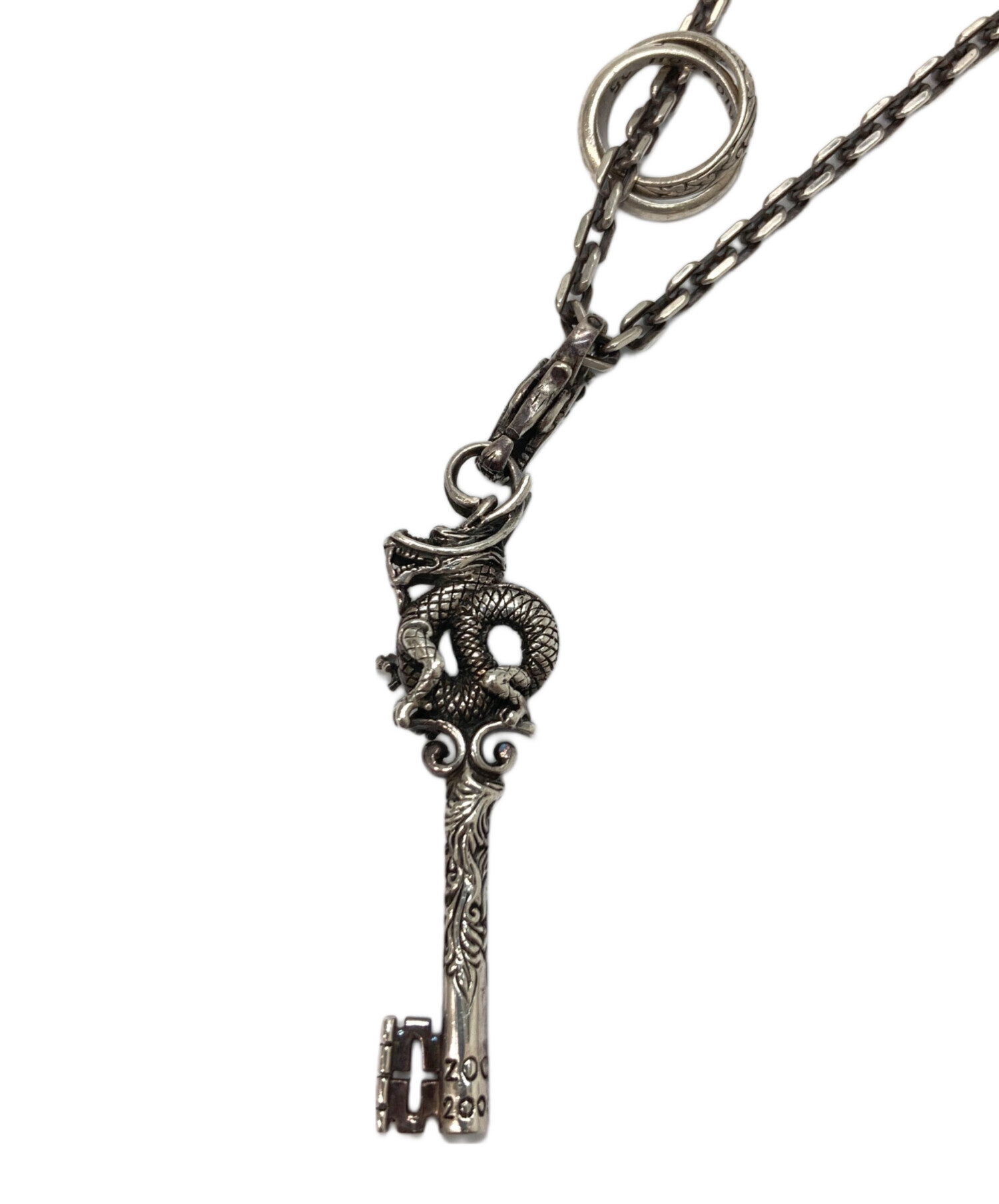 中古・古着通販】ZOCALO (ソカロ) アンカースクエア・ネックレス 