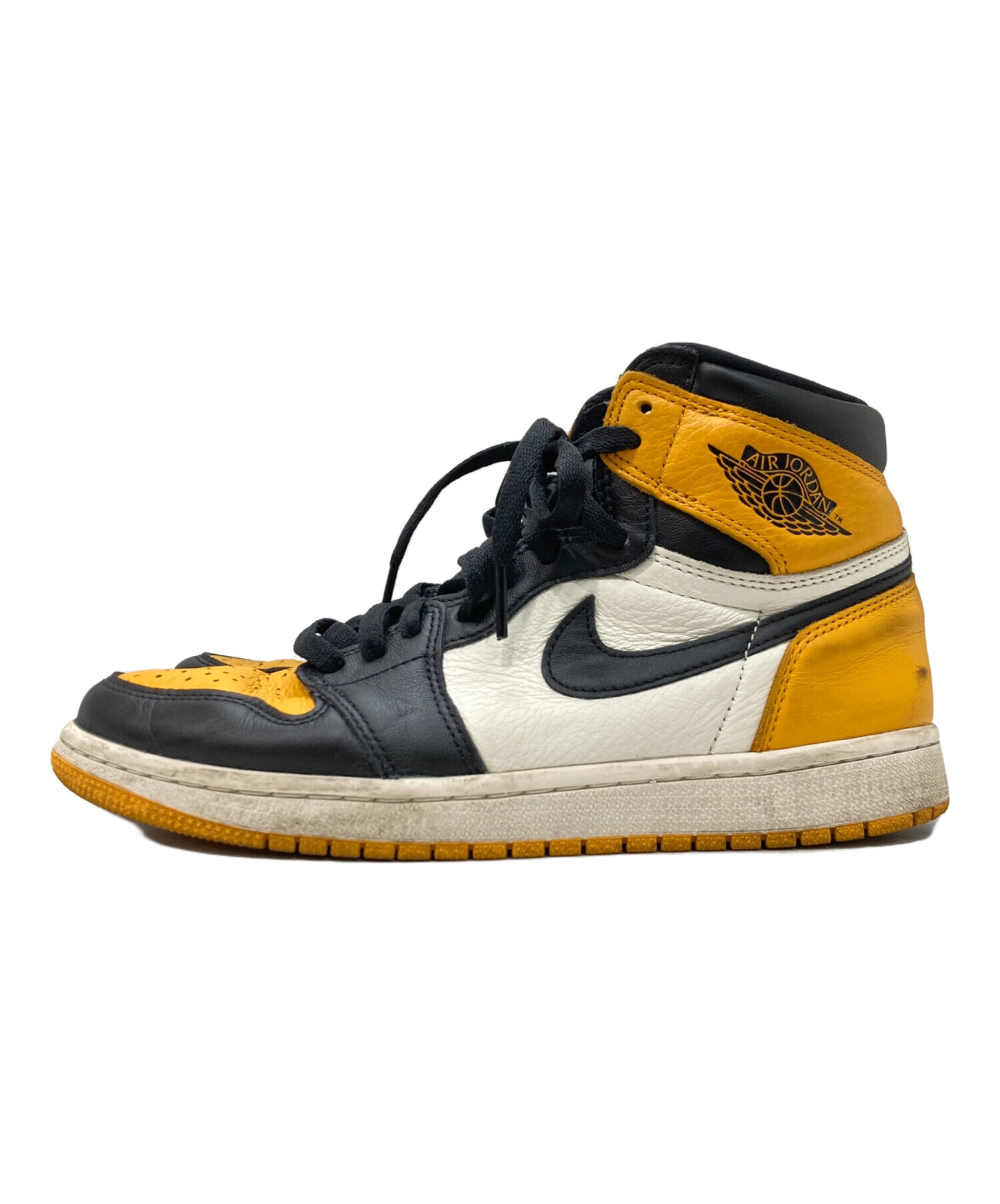 中古・古着通販】NIKE (ナイキ) AIR JORDAN 1 RETRO HIGH OG イエロー  