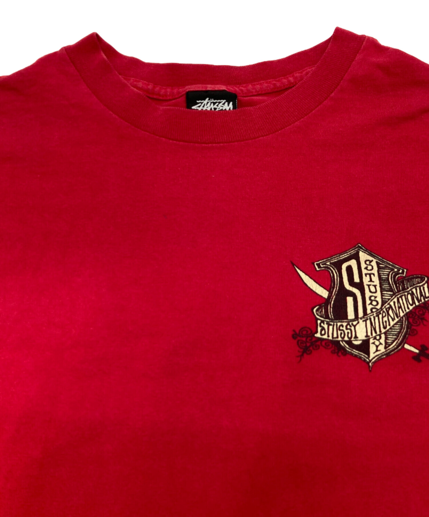 stussy／カレッジロゴT／M STUSSY(ステューシー) ⁄ old stussy⁄90s初期 