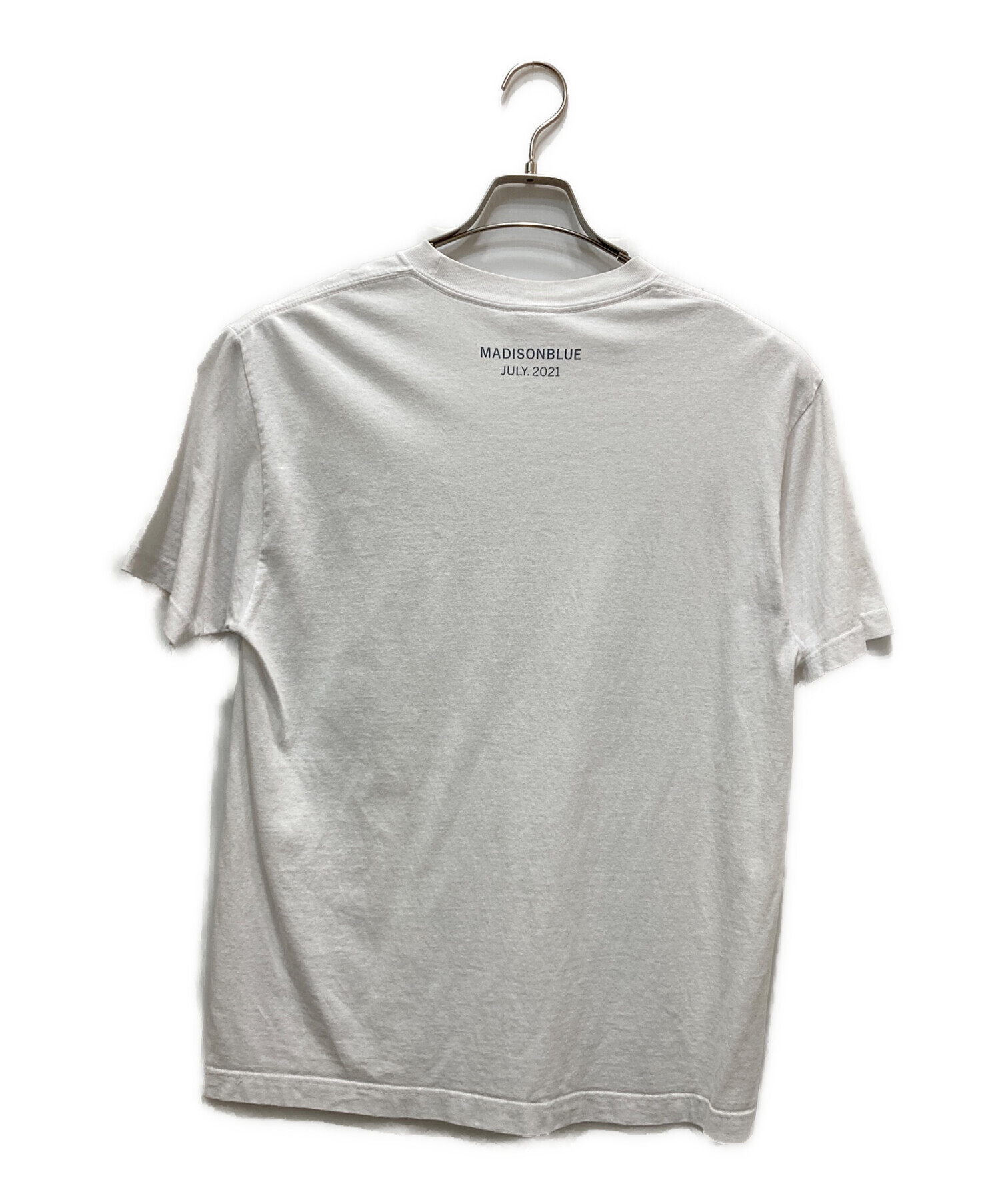 マディソンブルー　　DEAR BLUE PHOTO TEE 中古・古着通販】MADISON BLUE (マディソンブルー) DEAR BLUE PHOTO