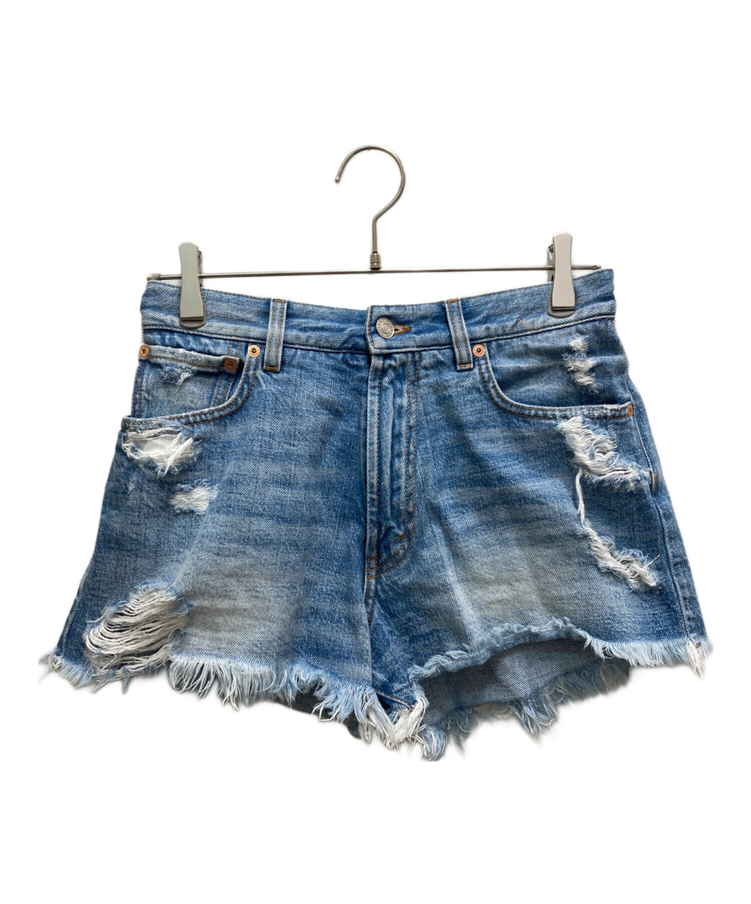 ジバンシー Givenchy ダメージ加工 ショートパンツ 50