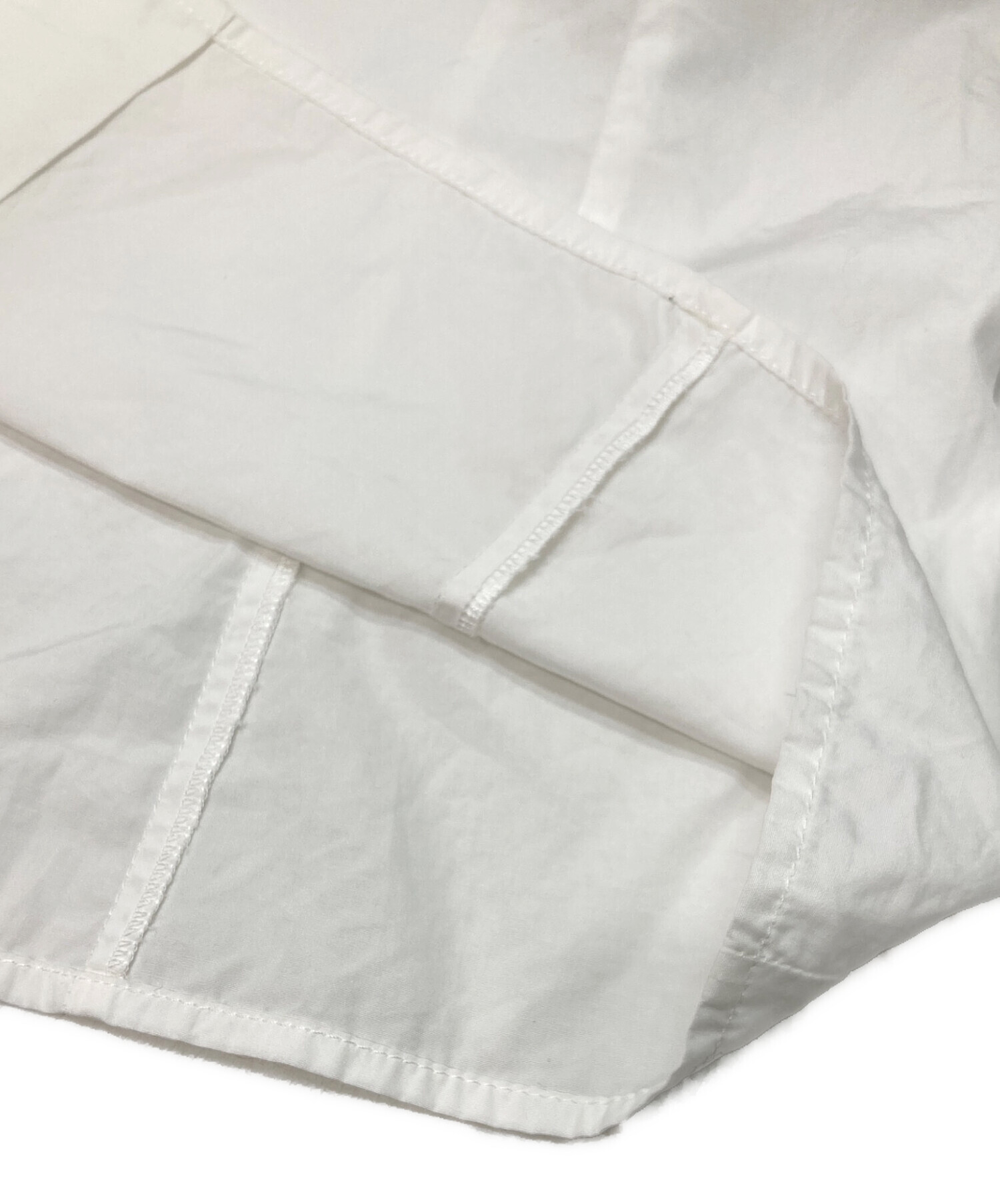 中古・古着通販】CHANEL (シャネル) ココマークパールボタンシャツ