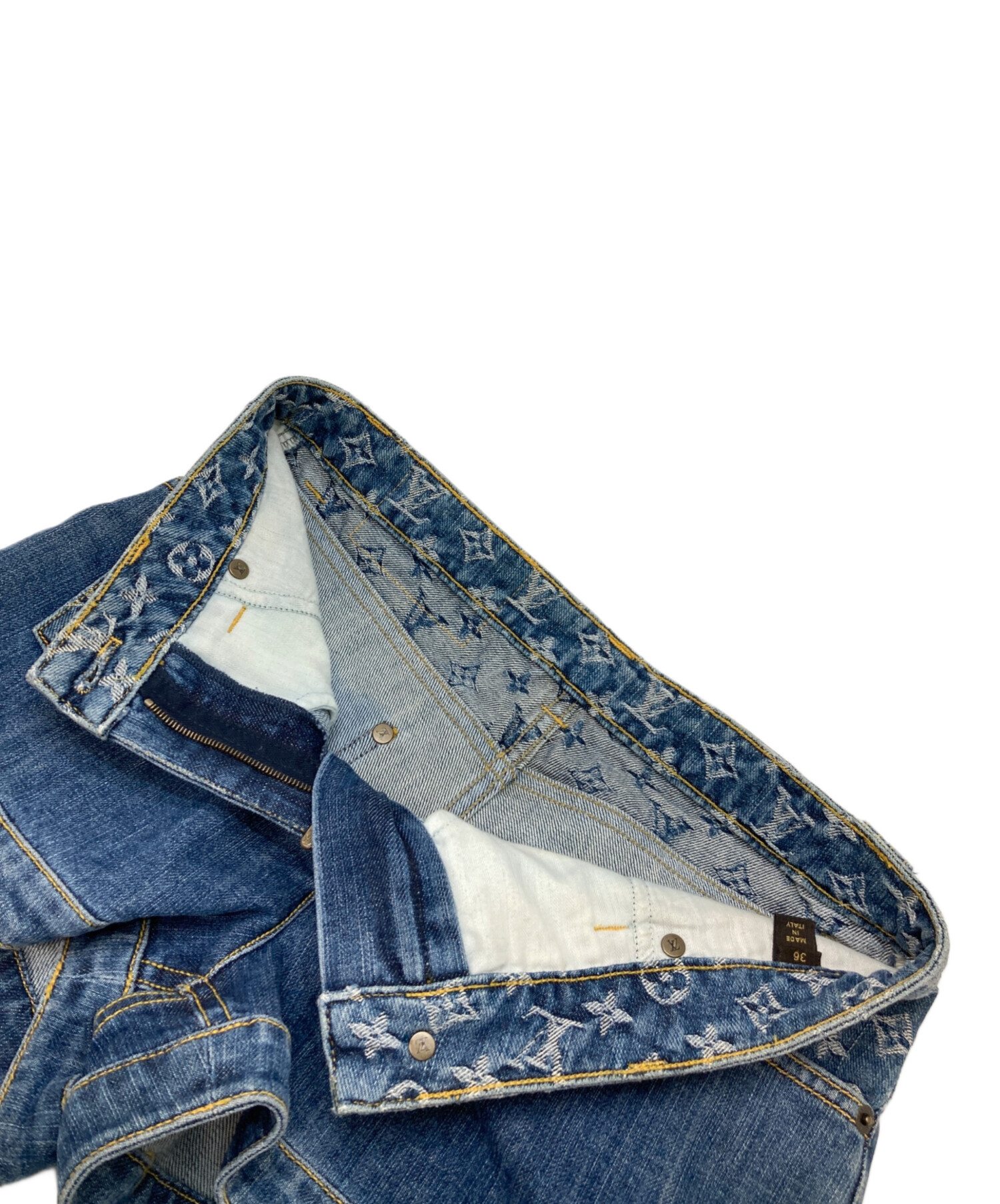 中古・古着通販】LOUIS VUITTON (ルイ ヴィトン) デニムショートパンツ 