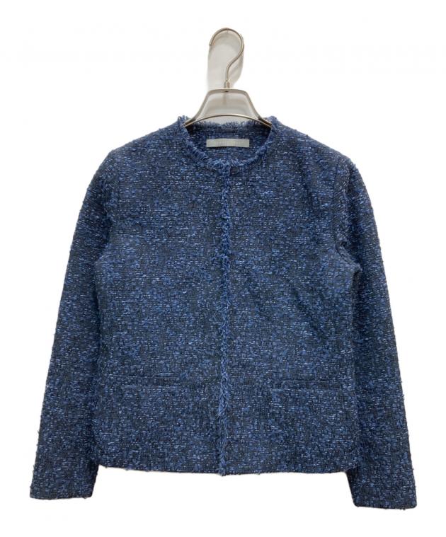 中古・古着通販】theory luxe (セオリーリュクス) ノーカラーツイード