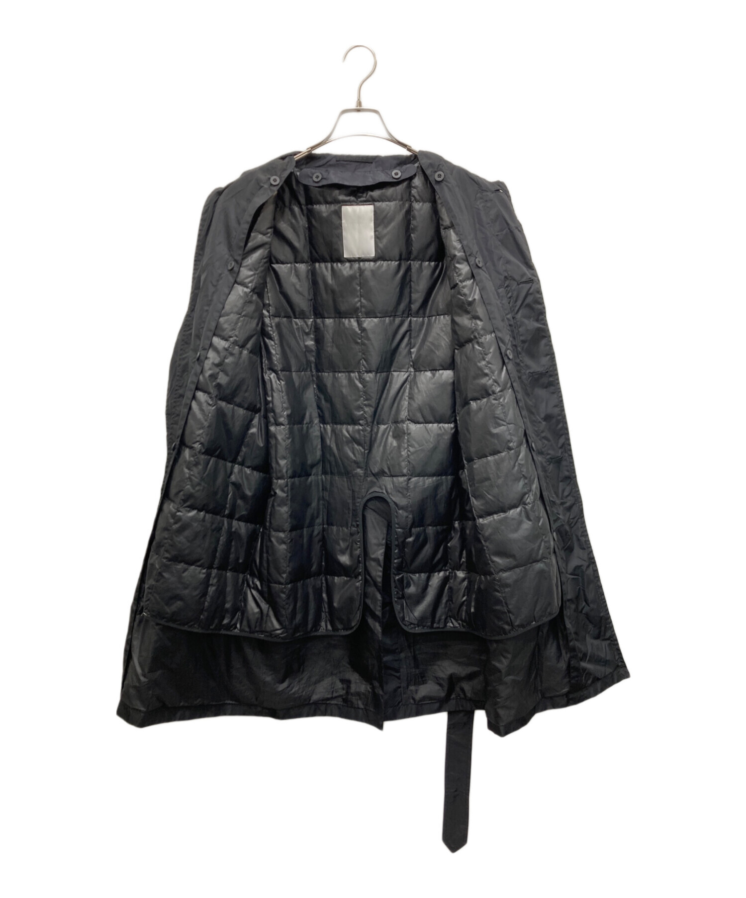 『エストネーション』ステンカラーコート/KOMATSU/ライナーダウン取外/L エストネーション』ステンカラーコート/KOMATSU/ライナーダウン取外/L