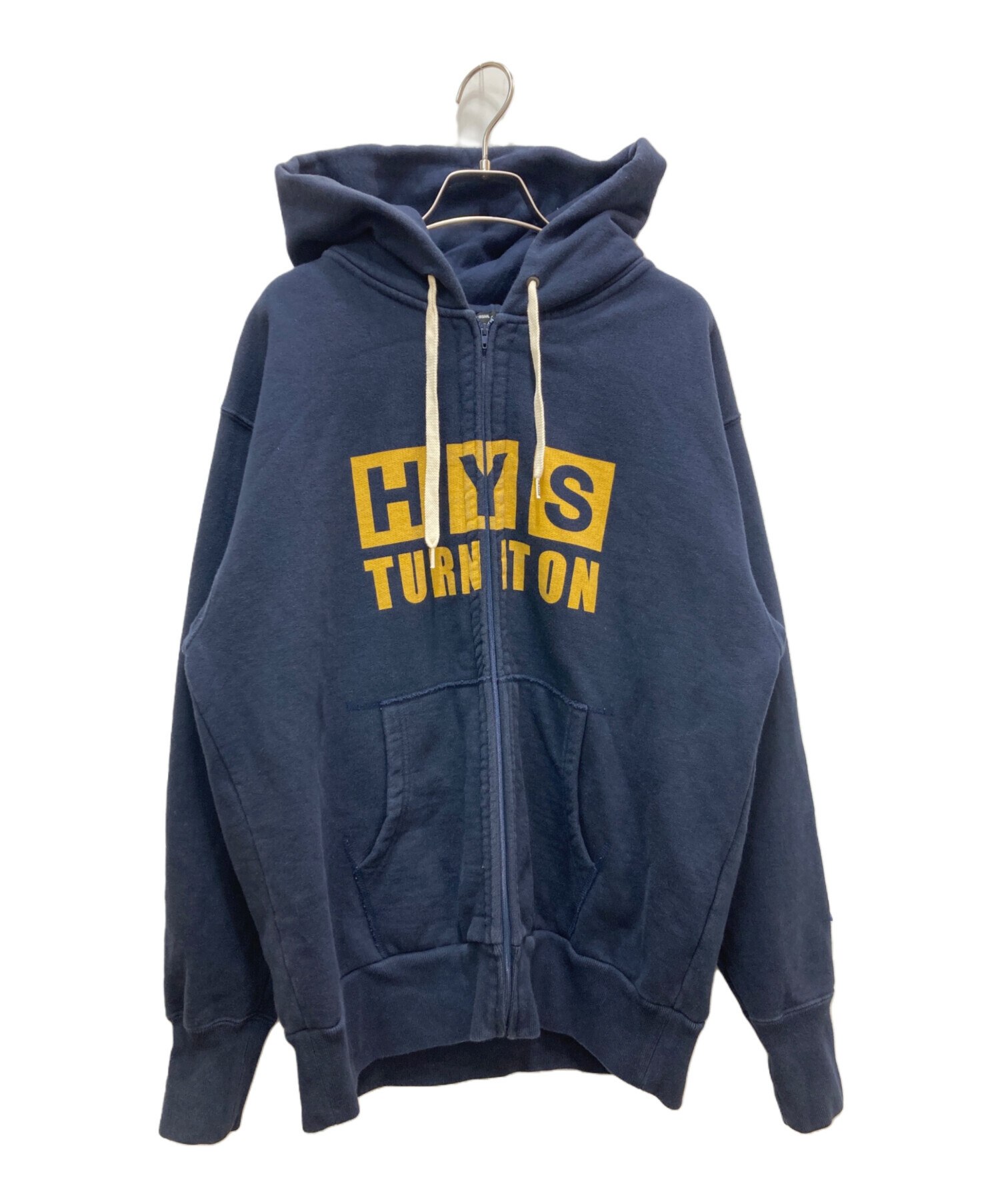 HYS TURN IT ON ネイビー パーカー HYS TURN IT ON ネイビー パーカー