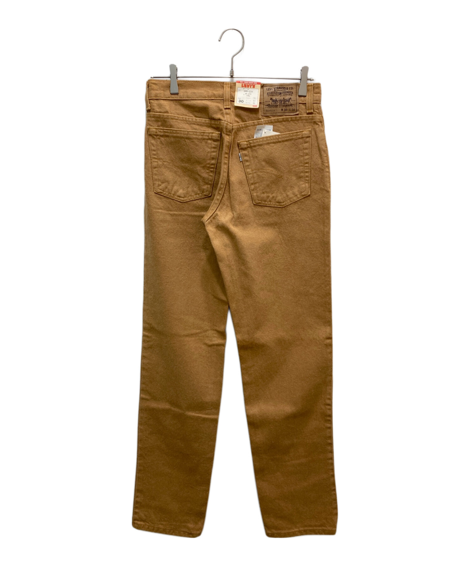 LEVI'S 569 W30 L30 刺繍ブラウンデニム 中古・古着通販】LEVI'S (リーバイス) 569デニムパンツ ブラウン