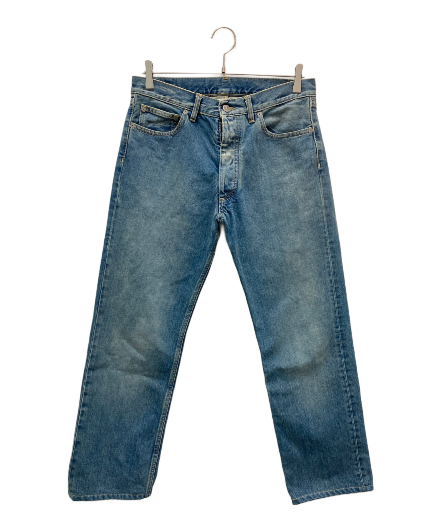 Maison Margiela ストレートシルエットウォッシュ加工デニムパンツ 