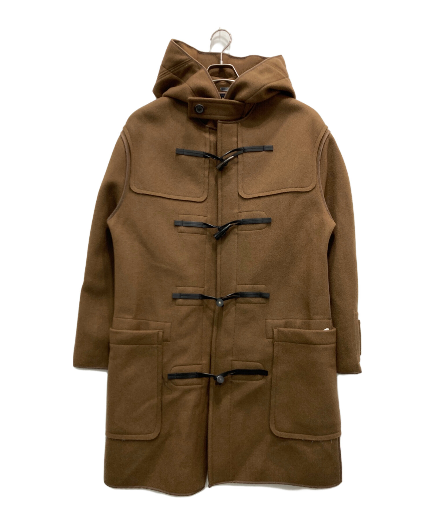 中古・古着通販】LANVIN (ライバン) ダッフルコート ブラウン サイズ 