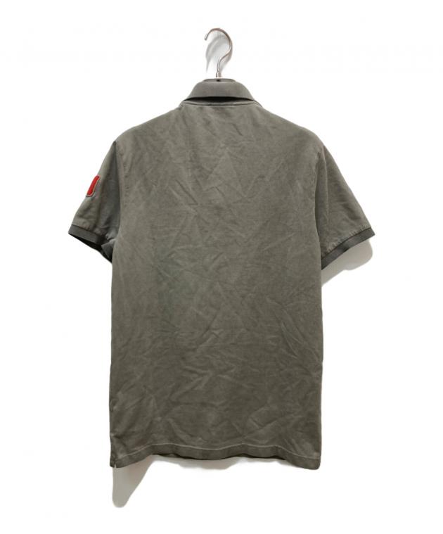 中古・古着通販】MONCLER (モンクレール) ポロシャツ グレー サイズ:S