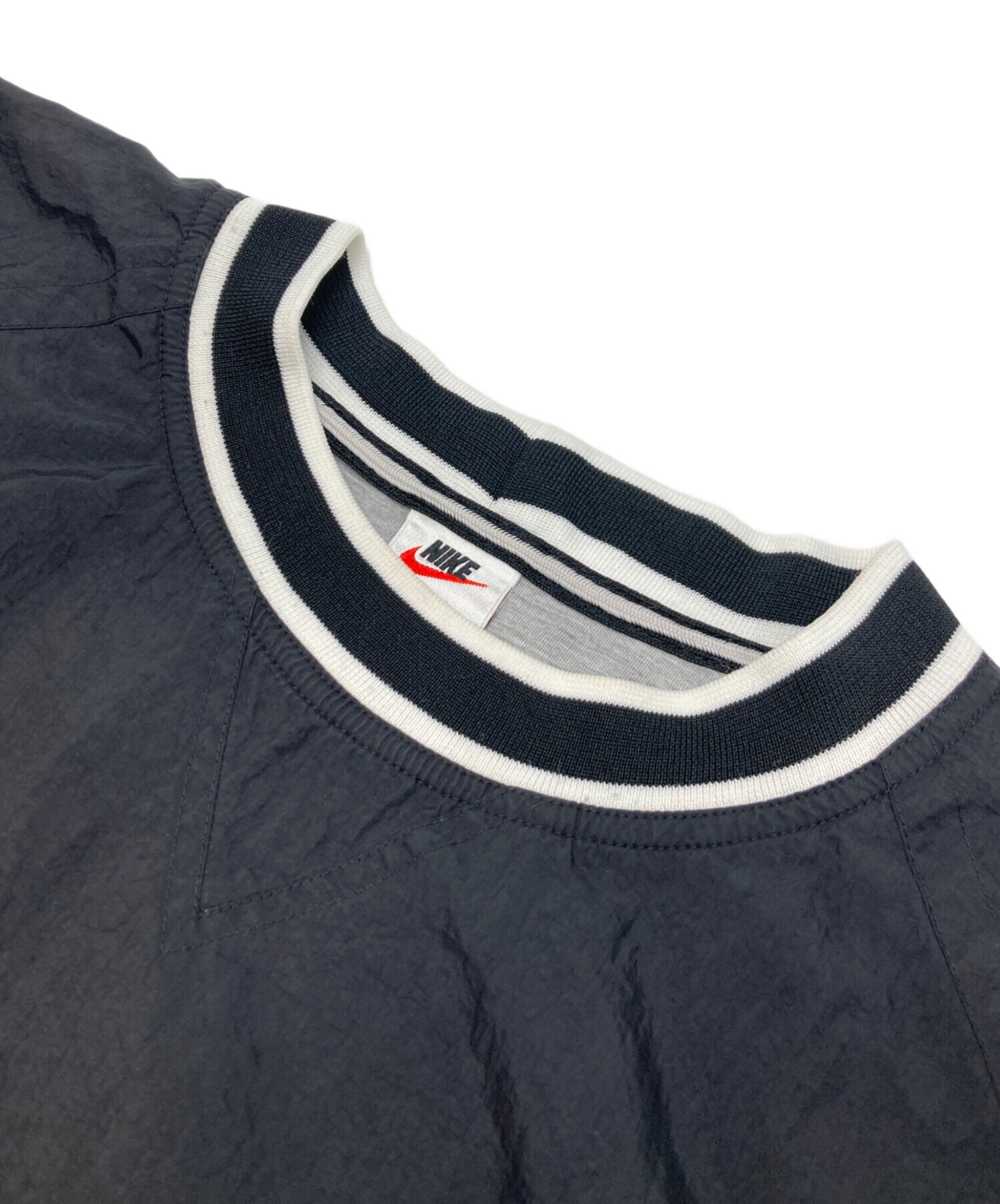 中古・古着通販】NIKE (ナイキ) 90'Sナイロンピステ ブラック×ブルー