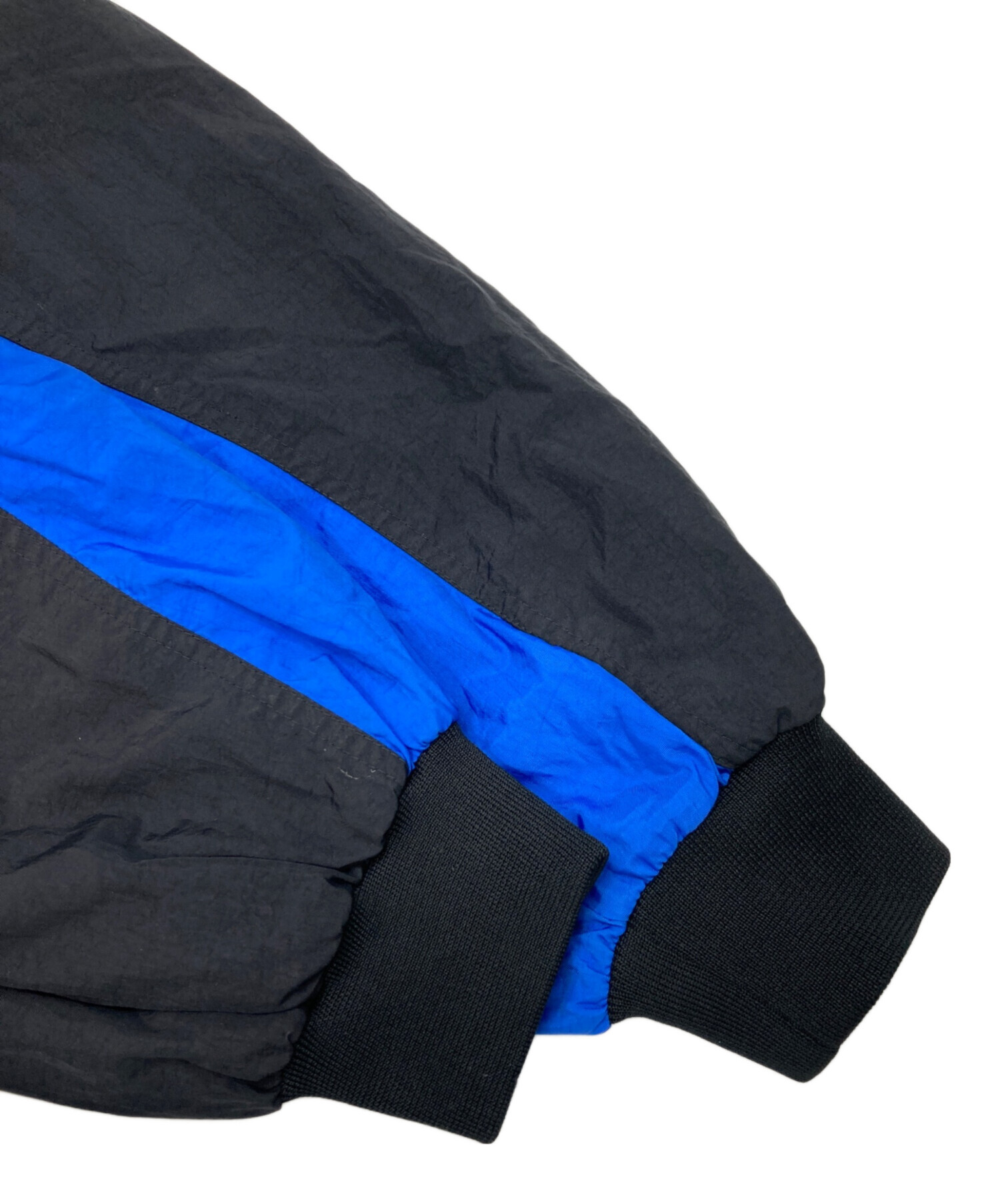 中古・古着通販】NIKE (ナイキ) 90'Sナイロンピステ ブラック×ブルー