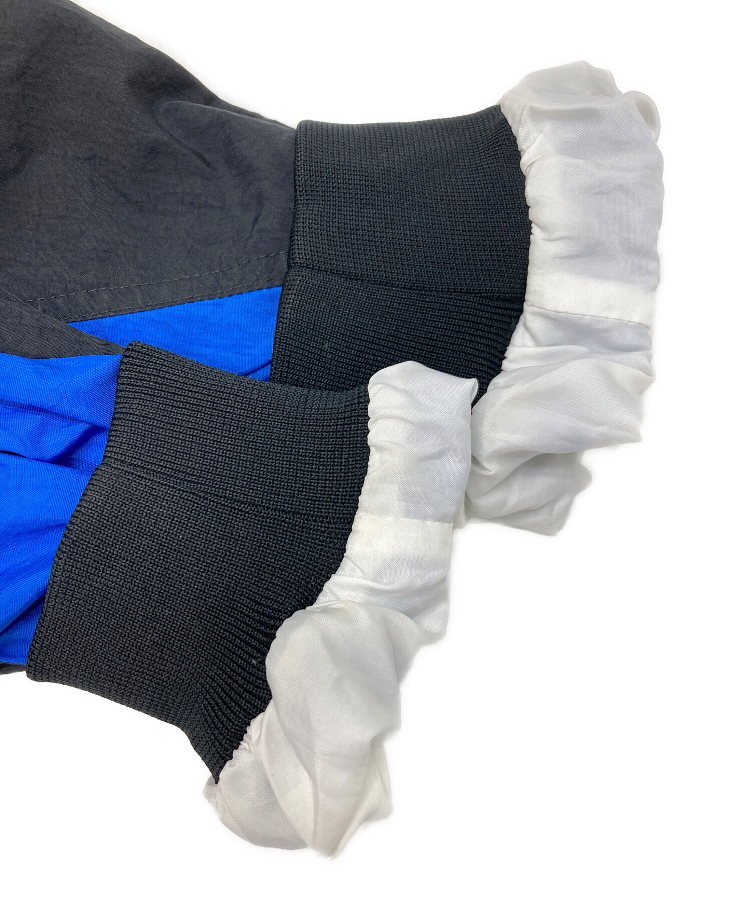 中古・古着通販】NIKE (ナイキ) 90'Sナイロンピステ ブラック×ブルー