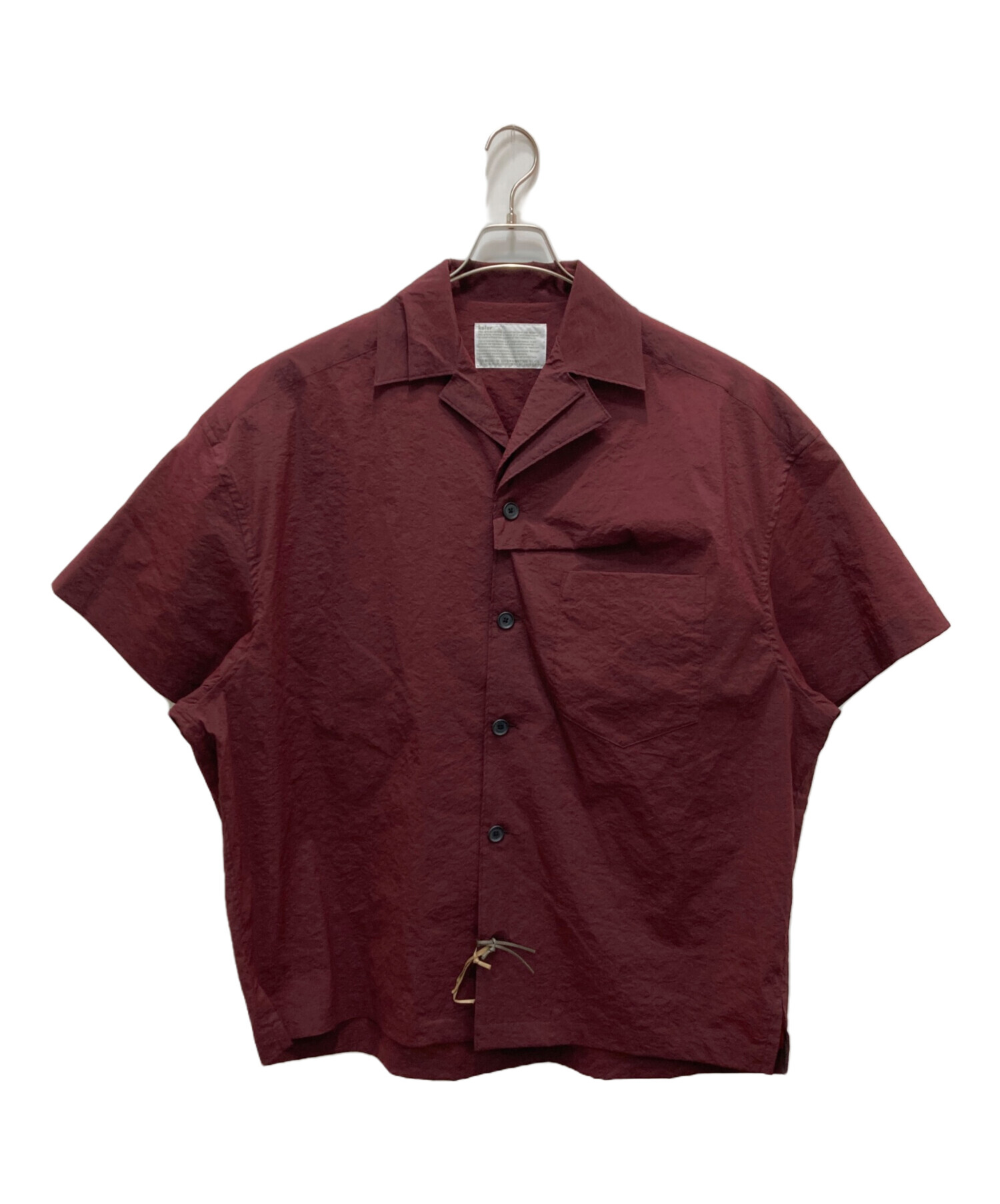 中古・古着通販】KOLOR (カラー) オープンカラーシャツ パープル 
