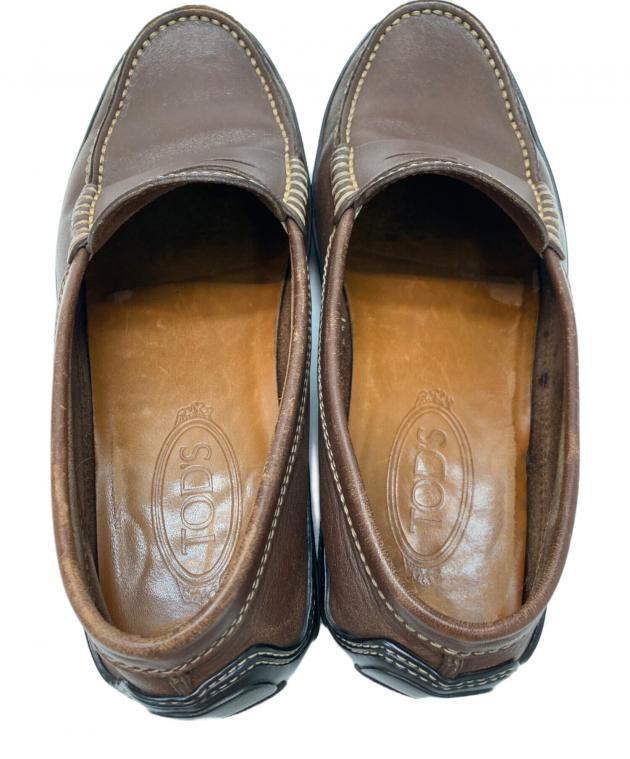 中古・古着通販】TOD'S (トッズ) ローファー ブラウン サイズ:7