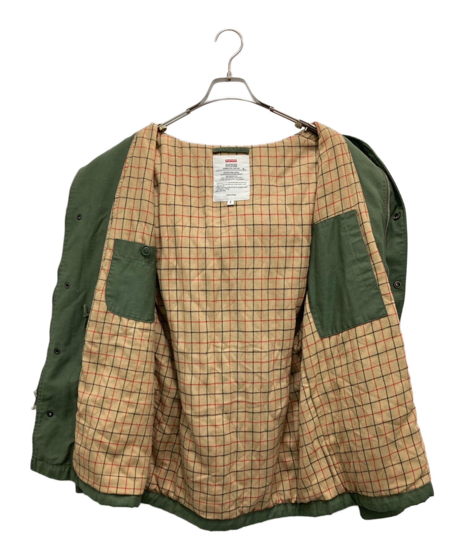 中古・古着通販】SUPREME (シュプリーム) HOODED FIELD JACKET 