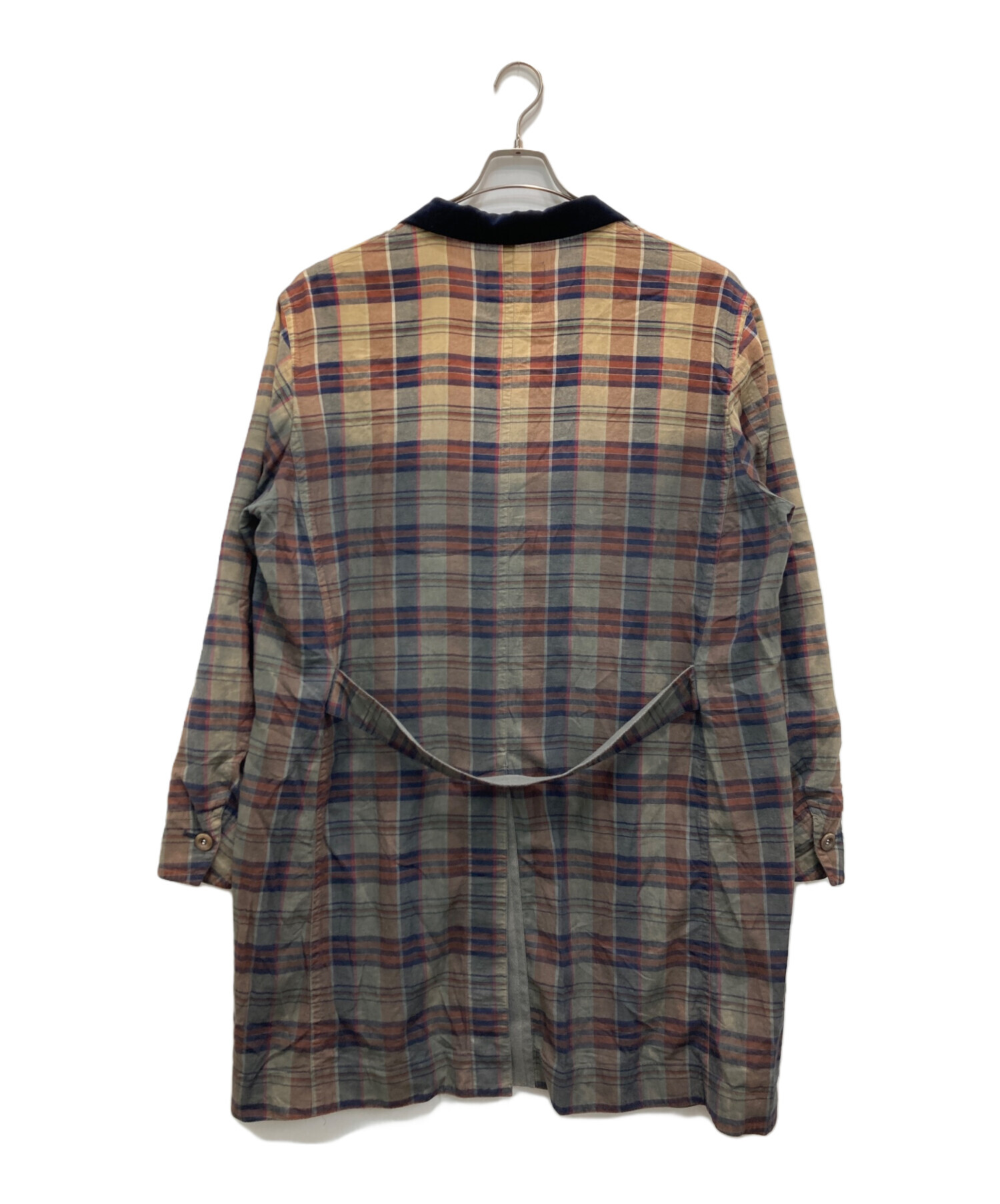 SACAI サカイ チェックコート 中古・古着通販】sacai (サカイ) グラデーションチェックコート