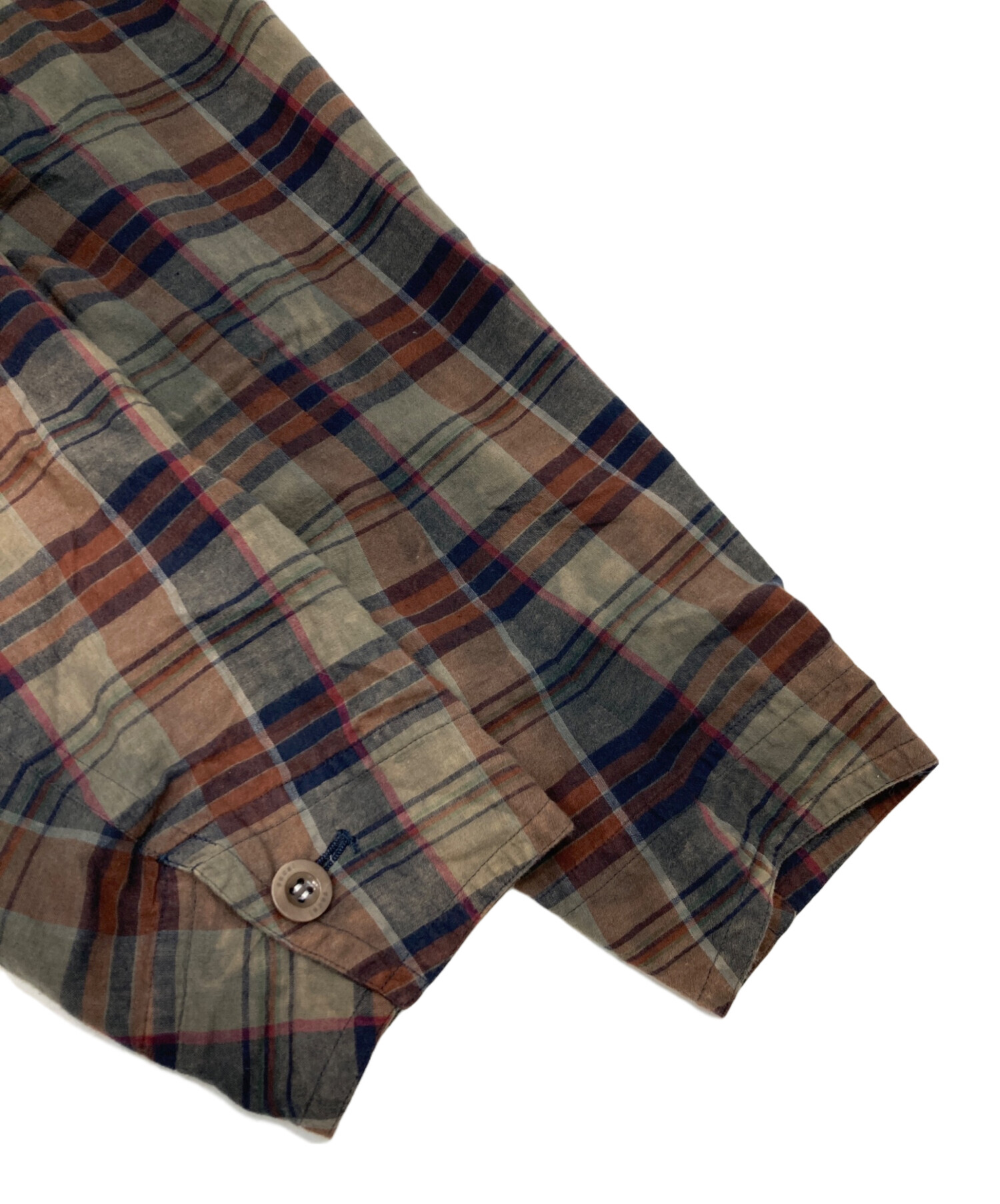 中古・古着通販】sacai (サカイ) グラデーションチェックコート