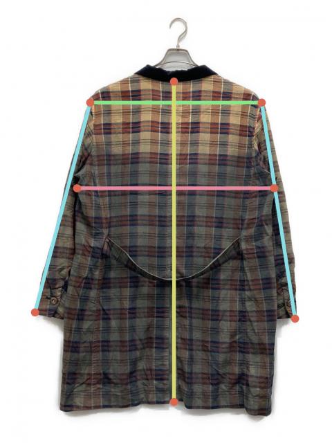 中古・古着通販】sacai (サカイ) グラデーションチェックコート