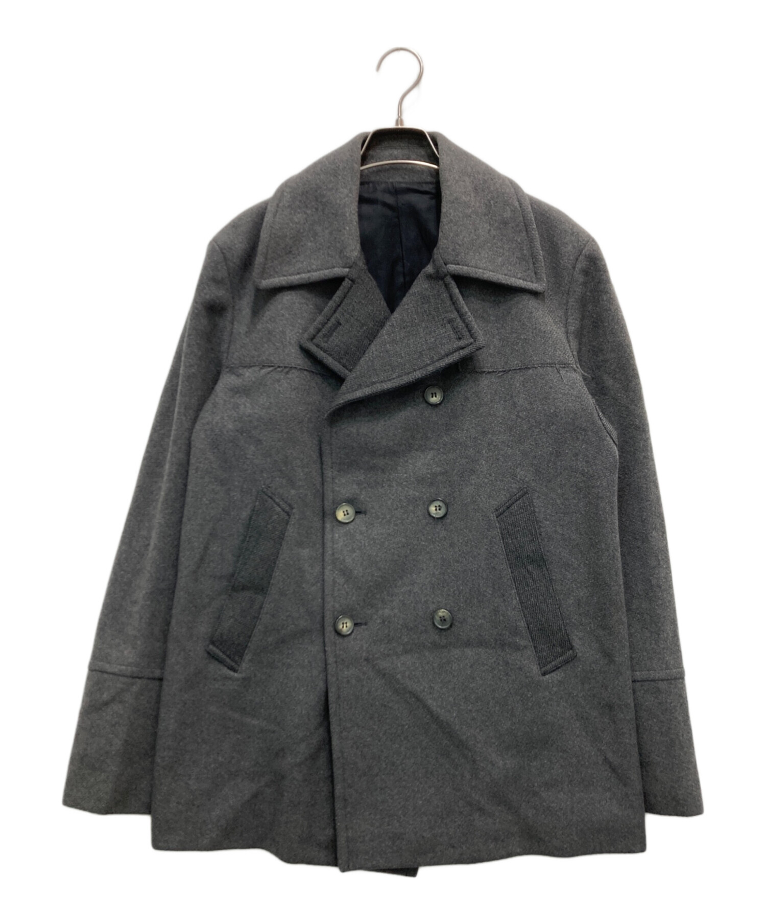 MARNI ピーコート 中古・古着通販】MARNI (マルニ) Pコート グレー サイズ:44｜ブランド