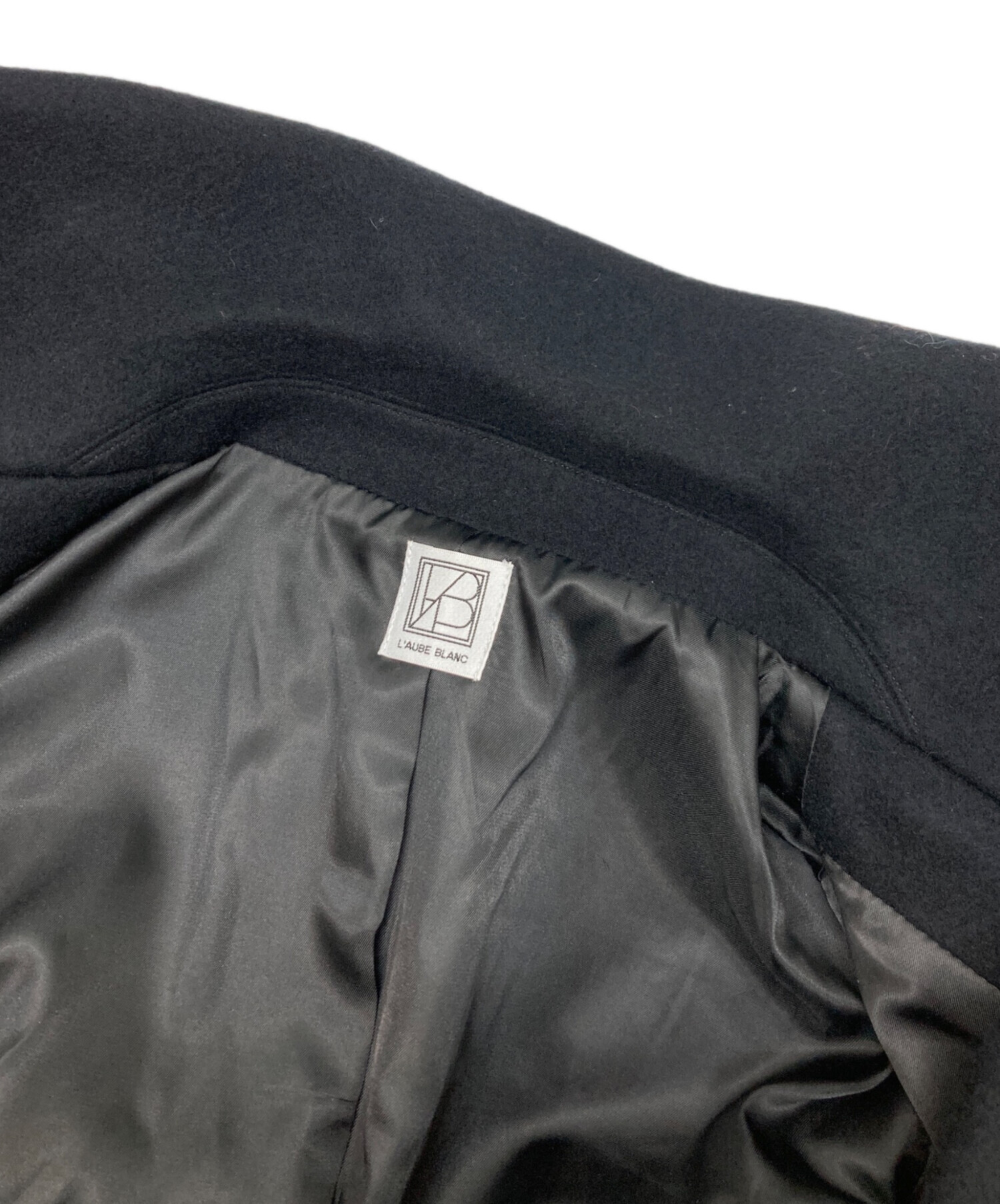 中古・古着通販】L`AUBE BLANC (ローブ ブラン) ベルテッドチェスター