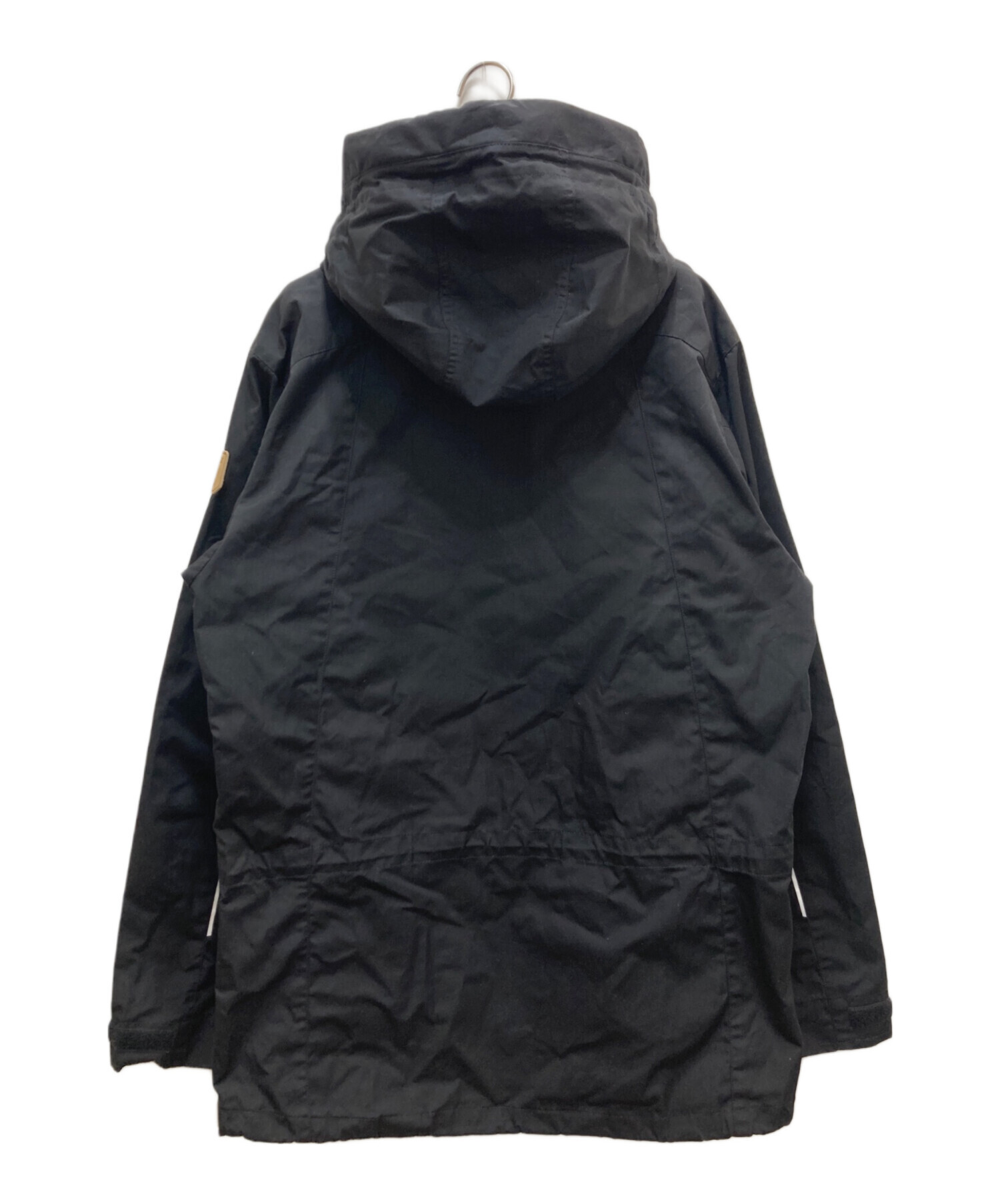 中古・古着通販】sasta (サスタ) アノラックパーカー ブラック サイズ