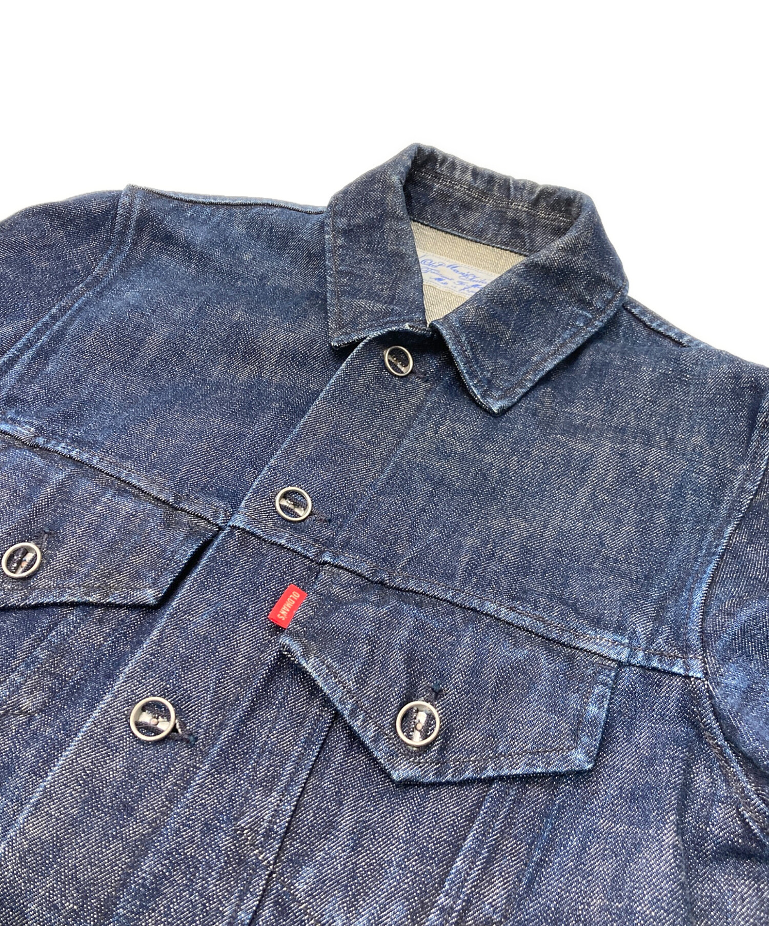 オールドマンズテーラー　デニムジャケット インディゴ　Mサイズ 中古・古着通販】oldman's tailor (オールドマンズテーラー) デニム