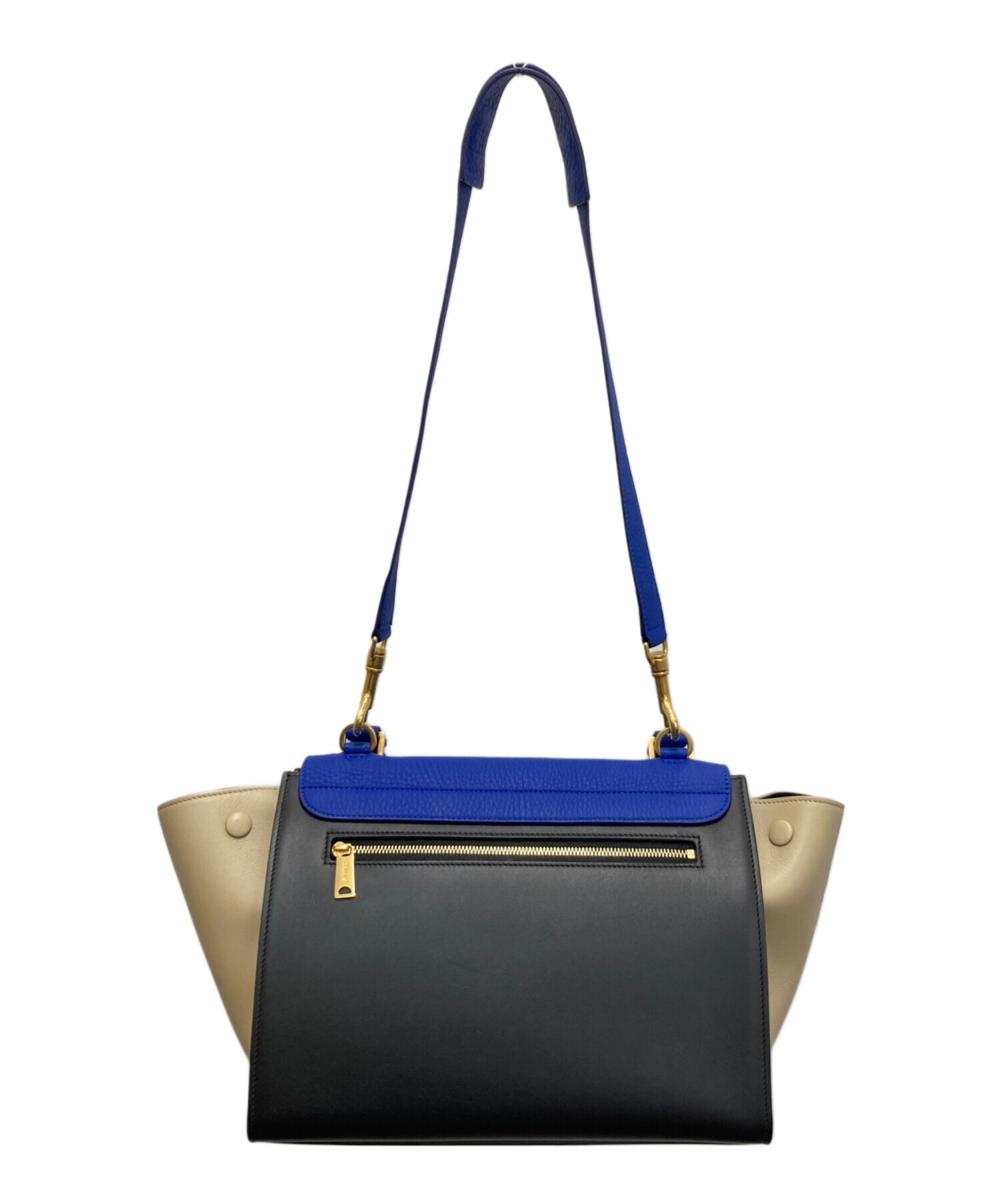 中古・古着通販】CELINE (セリーヌ) トラペーズスモール2WAYバッグ 