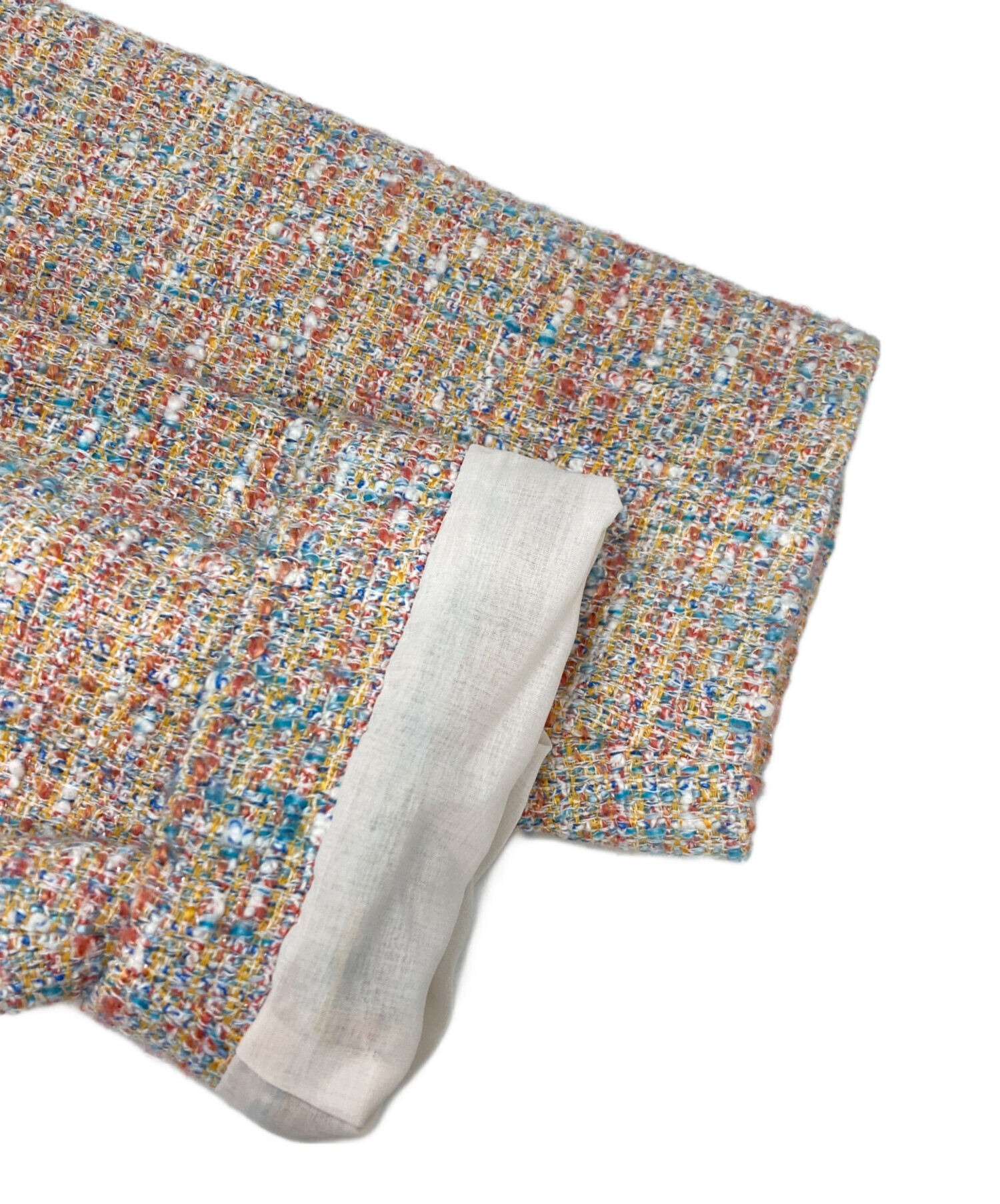 ひぃみ　新品・未使用　BEARDSLEY ツィードジャケット　　サイズF 中古・古着通販】BEARDSLEY (ビアズリー) ノーカラーツイード