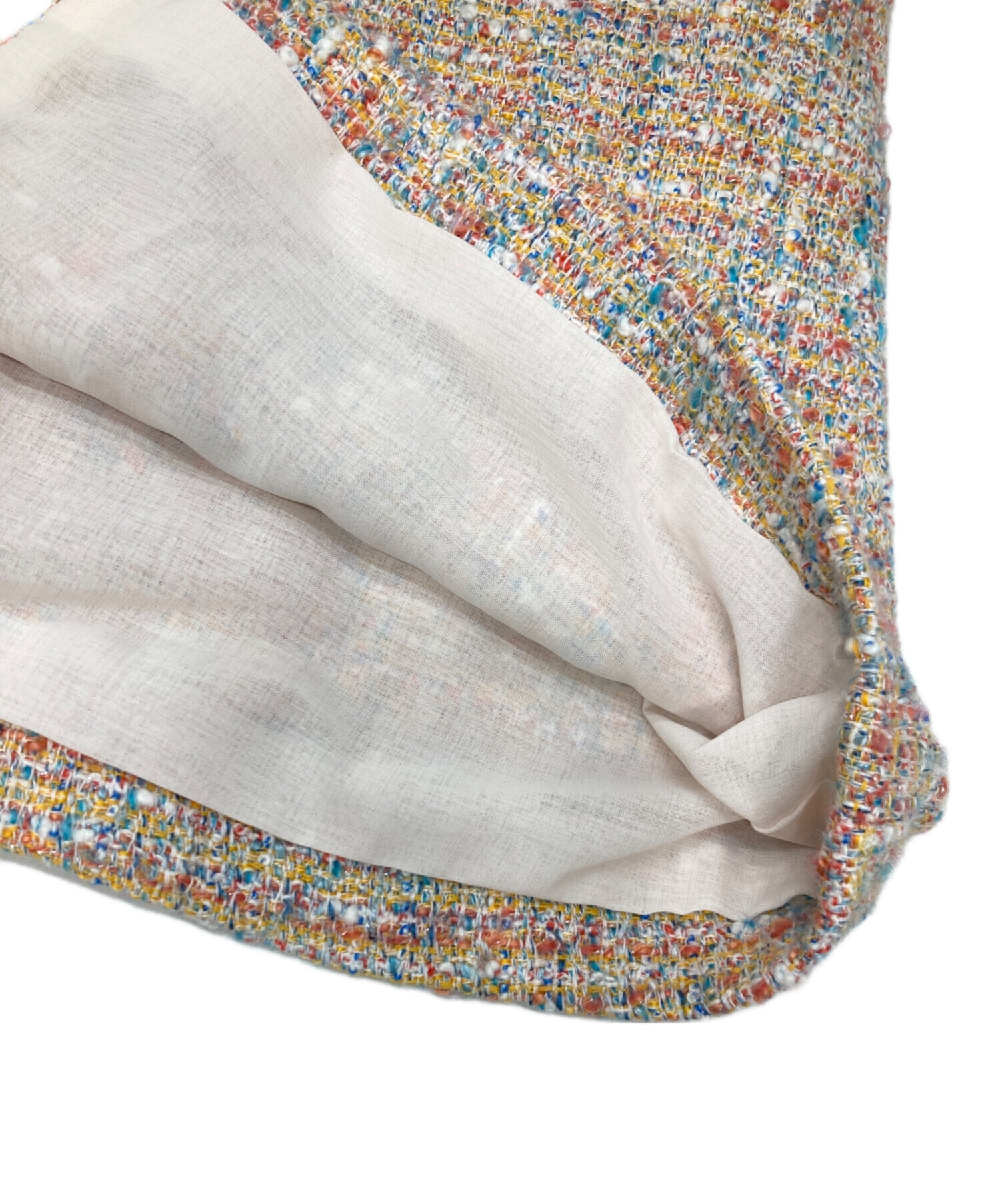 中古・古着通販】BEARDSLEY (ビアズリー) ノーカラーツイード