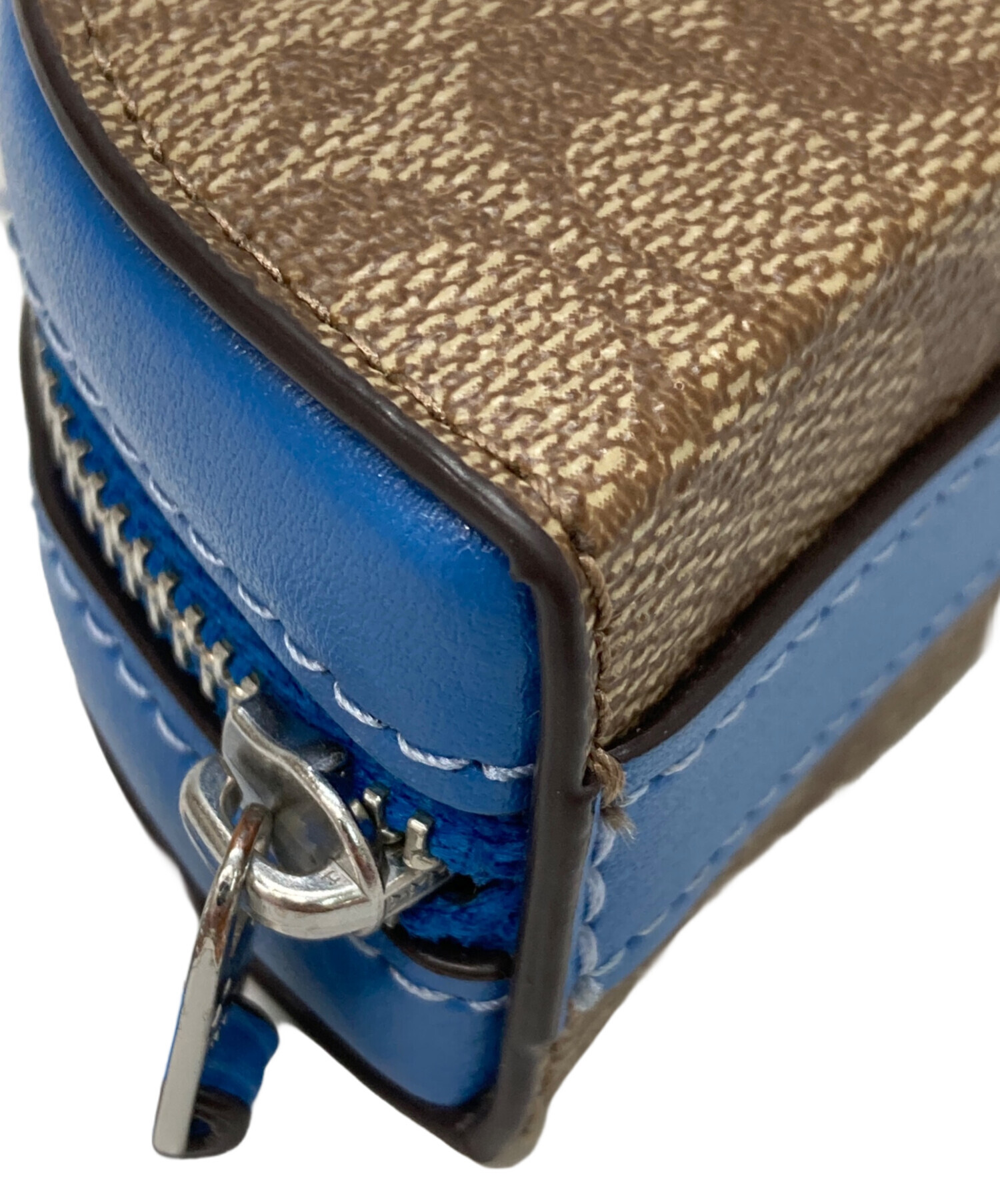中古・古着通販】COACH (コーチ) シグネチャー コインケース ベージュ 