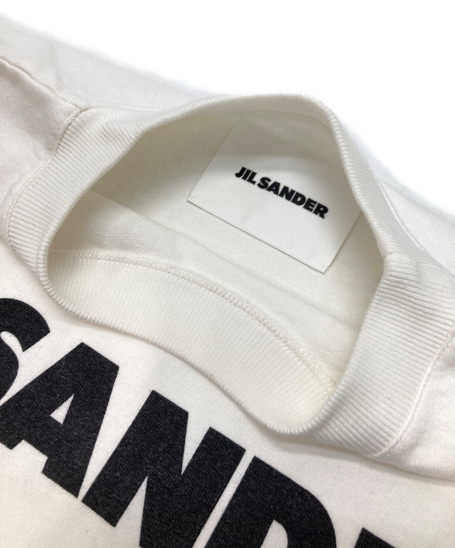 中古・古着通販】JIL SANDER (ジルサンダー) ロゴプリントTシャツ
