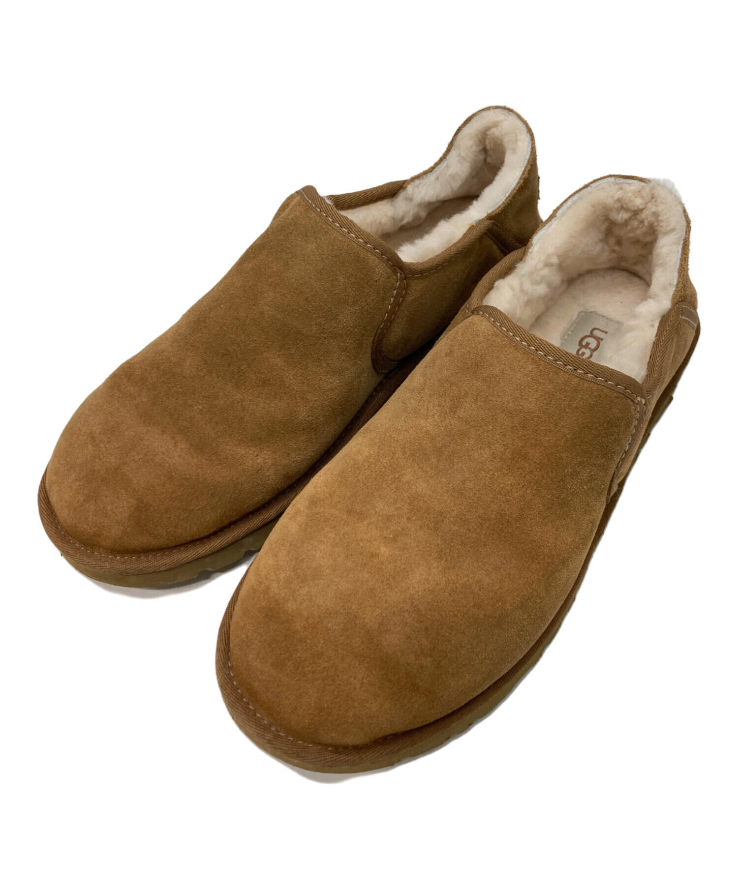 中古・古着通販】UGG (アグ) ムートン スリッポン シューズ ブラウン 中古・古着通販】UGG (アグ) ムートン スリッポン シューズ ブラウン