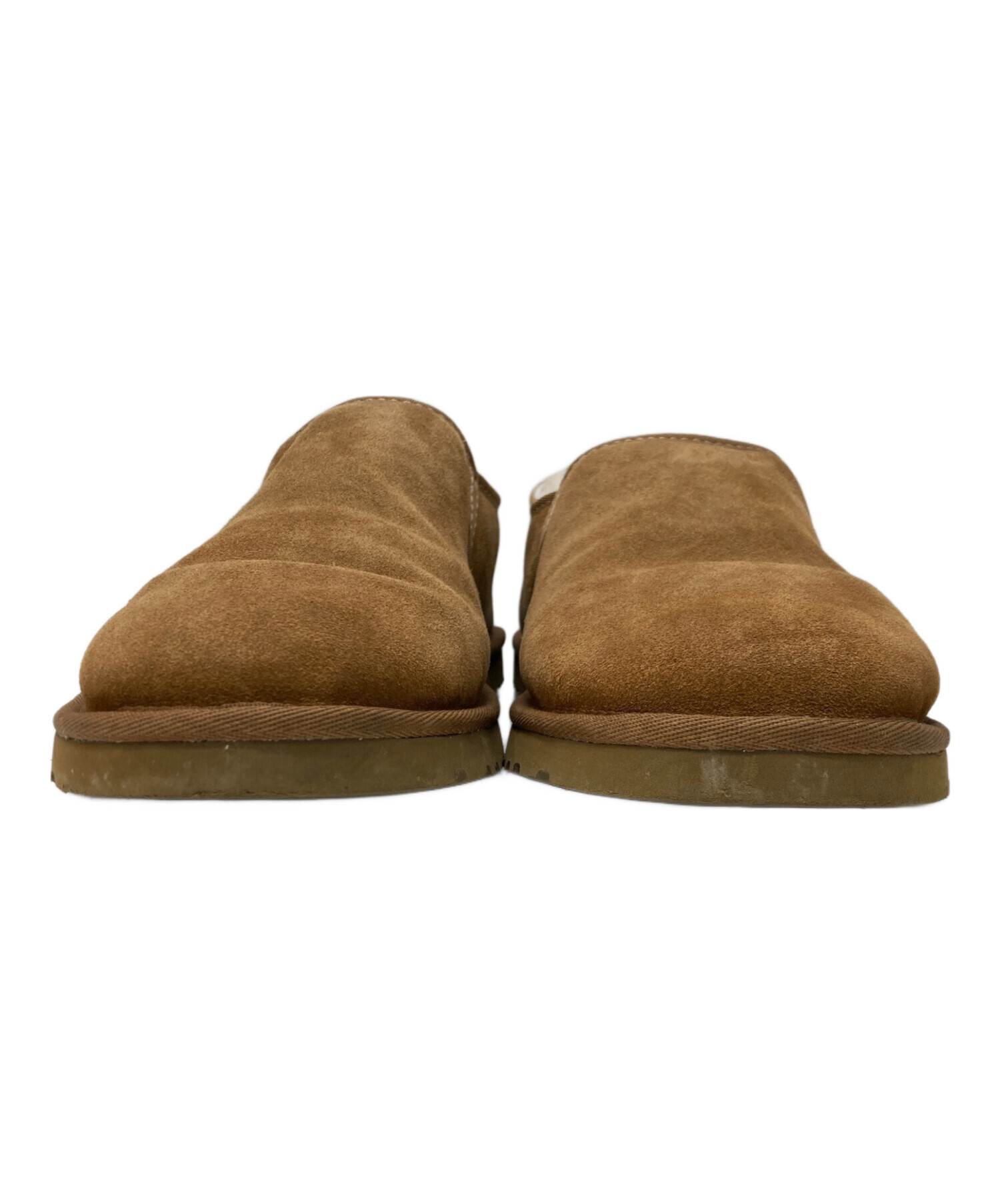 中古・古着通販】UGG (アグ) ムートン スリッポン シューズ ブラウン 中古・古着通販】UGG (アグ) ムートン スリッポン シューズ ブラウン