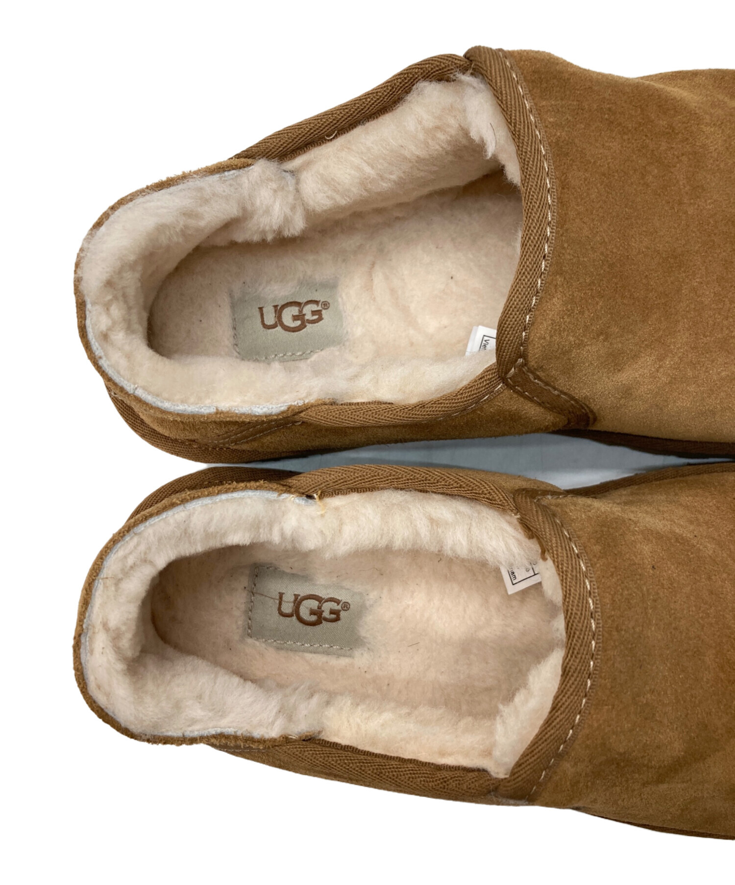 UGG ブラウン スリッポンムートンブーツ 中古・古着通販】UGG (アグ) ムートン スリッポン シューズ ブラウン