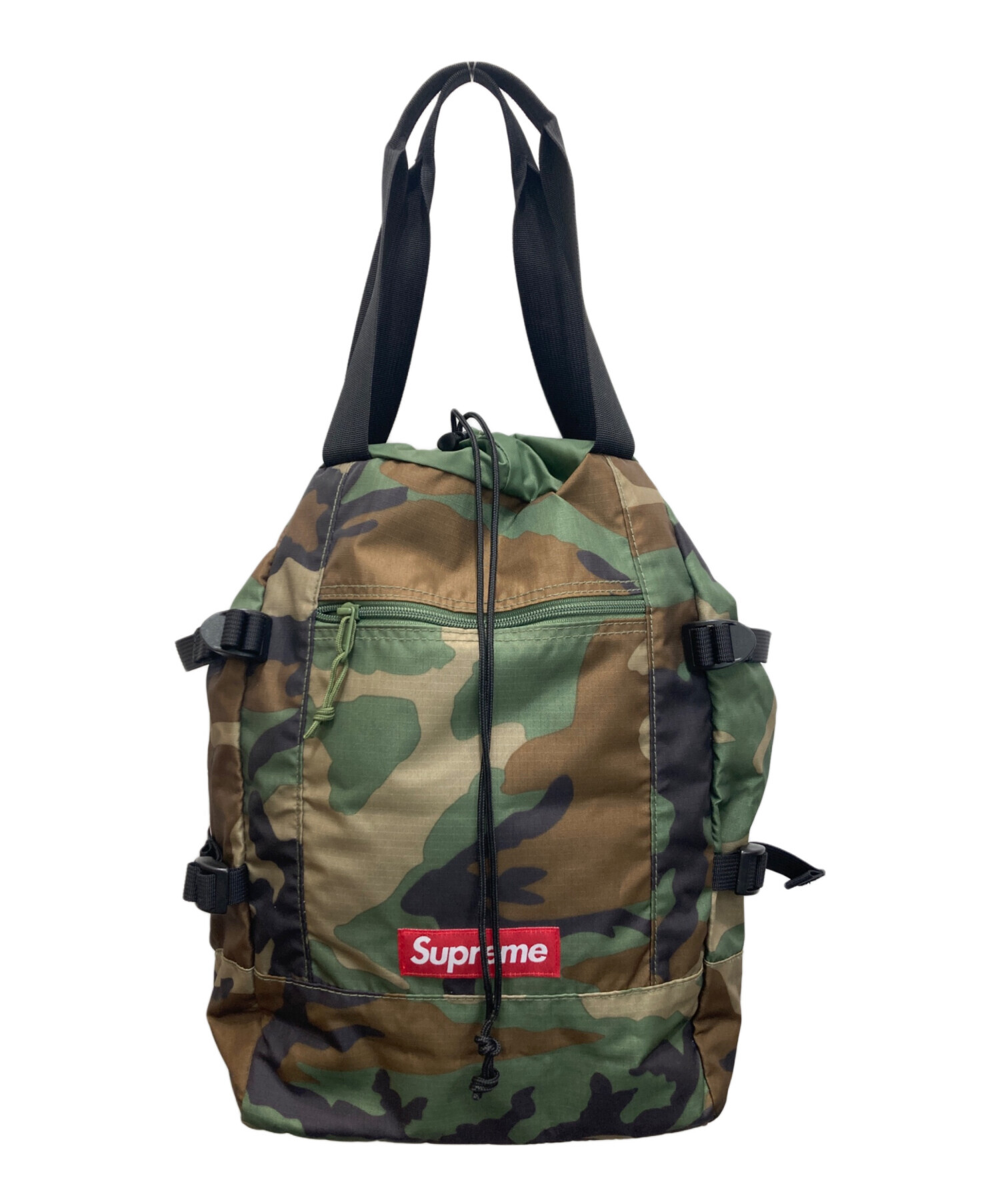 中古・古着通販】SUPREME (シュプリーム) TOTE BACKPACK グリーン 