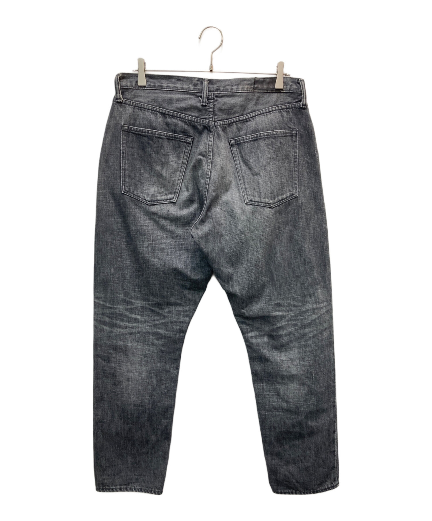 中古・古着通販】Sanca (サンカ) BLACK DENIM TAPERBLACK DENIM TAPERD 