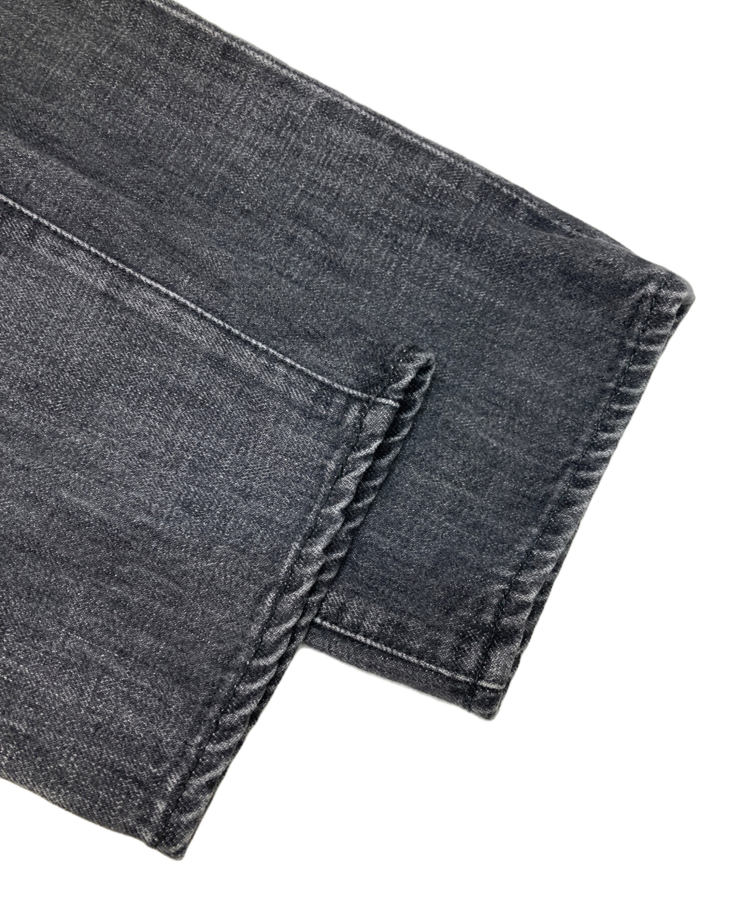 中古・古着通販】Sanca (サンカ) BLACK DENIM TAPERBLACK DENIM TAPERD 