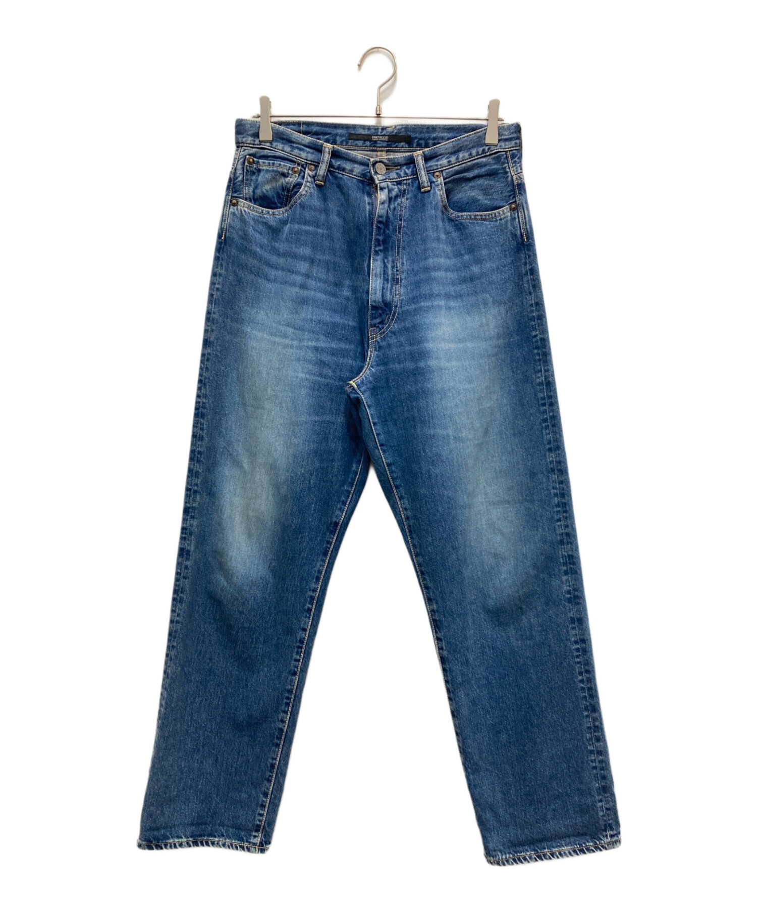 中古・古着通販】OMNIGOD (オムニゴッド) ANTIQUE JEANS ブルー サイズ 