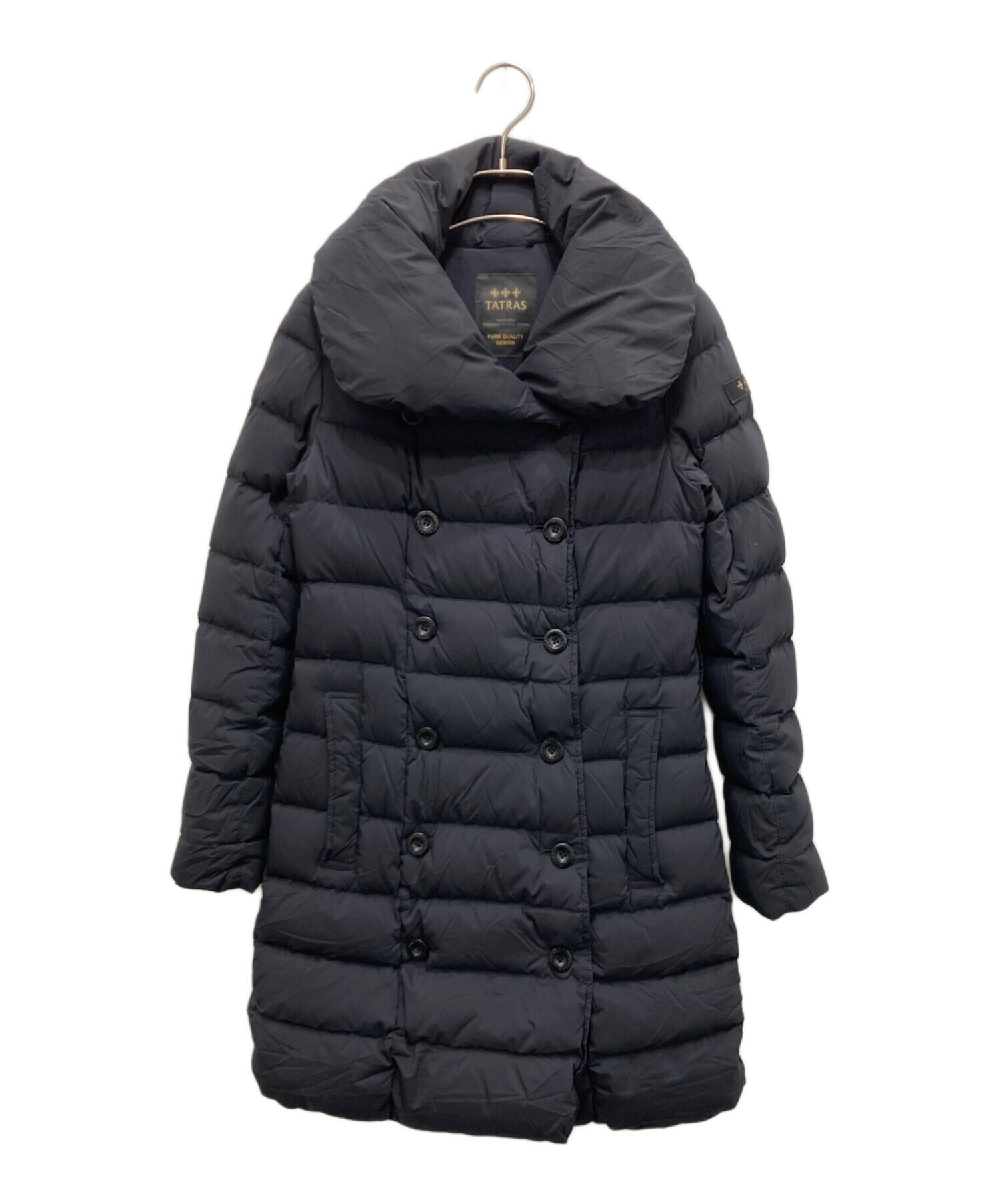 中古・古着通販】TATRAS (タトラス) AGOGNAダウンコート ブラック