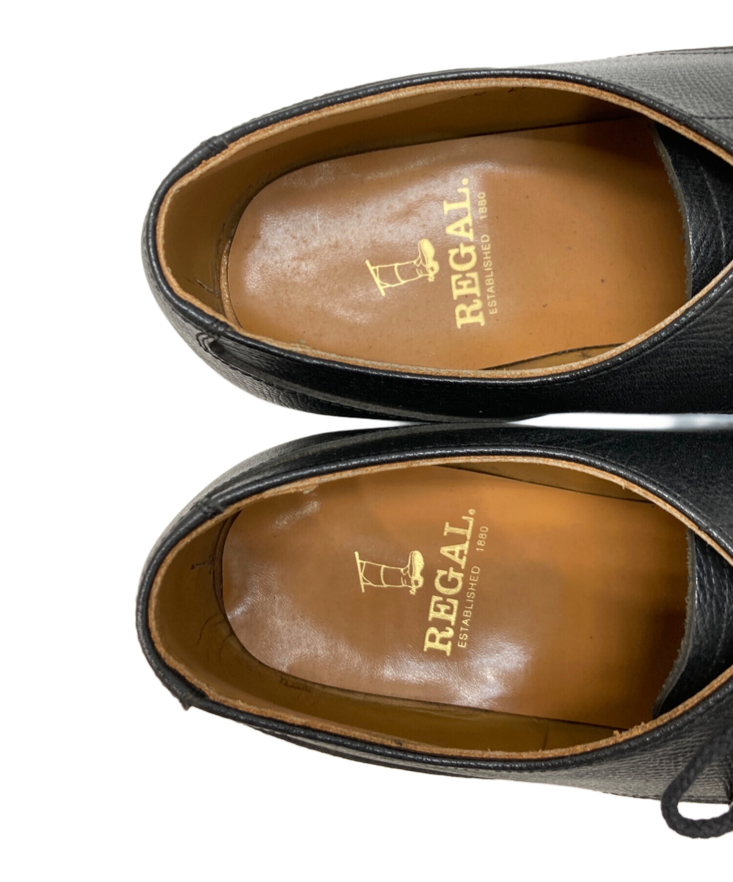 中古・古着通販】REGAL (リーガル) Uチップレザーシューズ ブラック