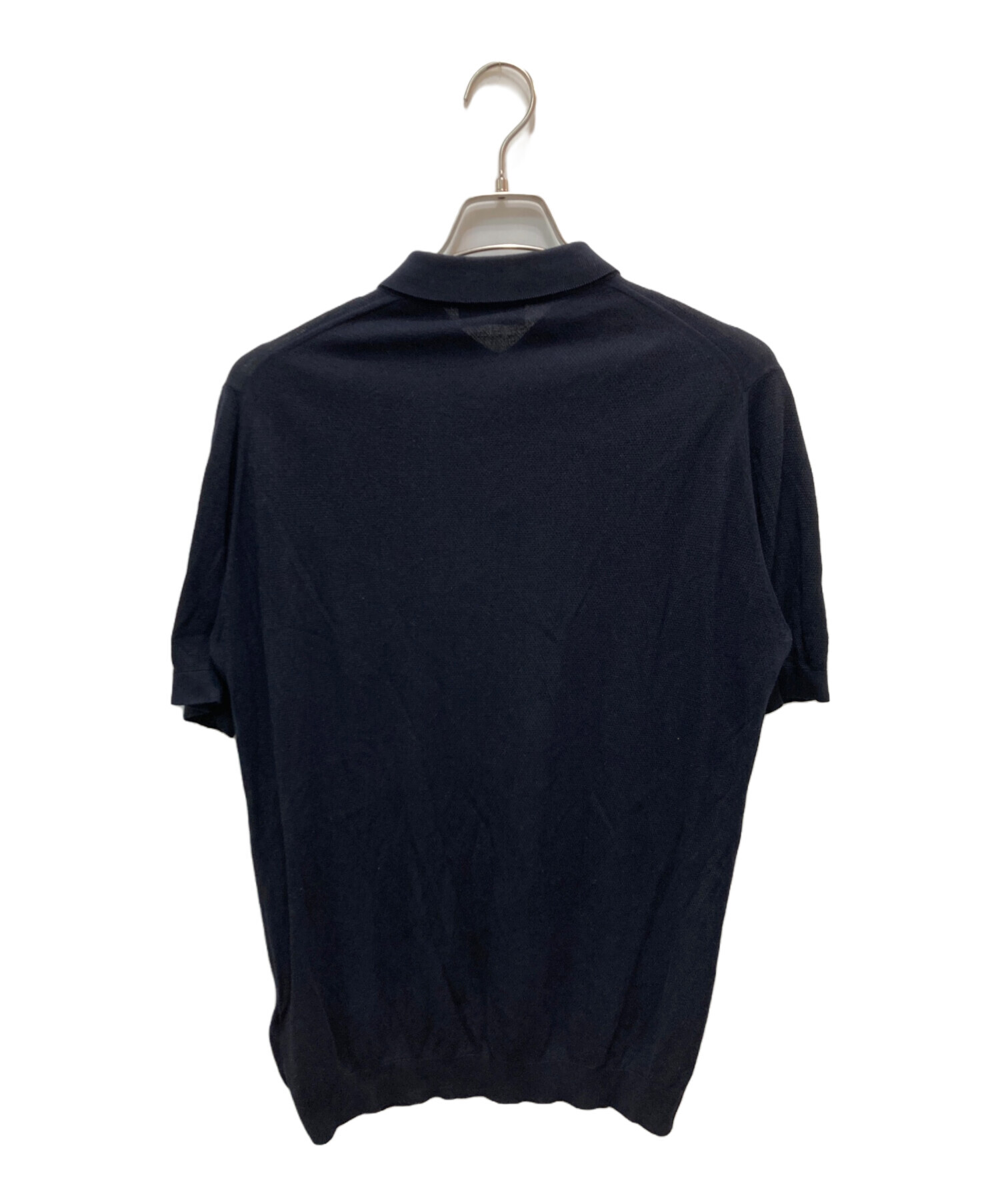 JOHN SMEDLEY ネイビーポロシャツ M JOHN SMEDLEY ネイビー ポロシャツ M 【公式通販】
