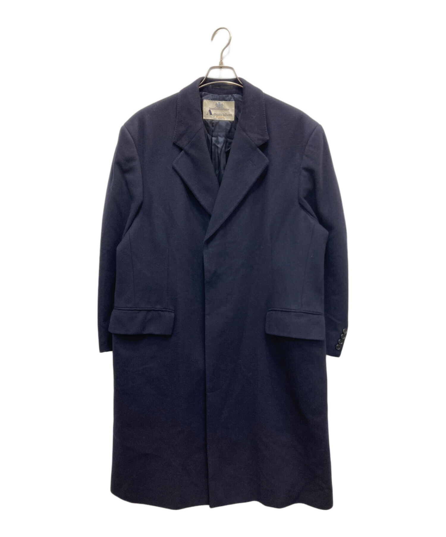 中古・古着通販】Aquascutum (アクアスキュータム) カシミヤコート